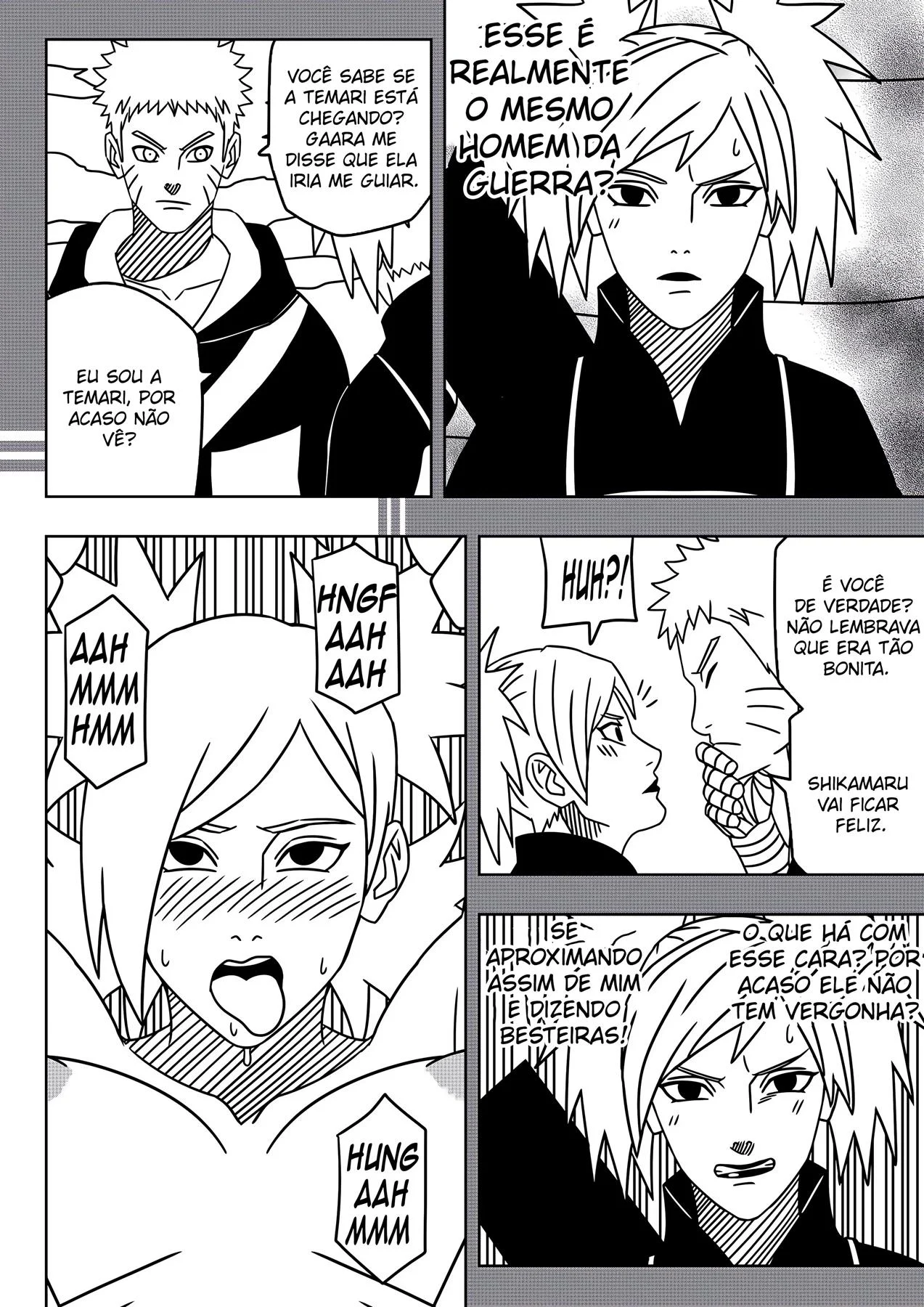 As Memórias de Temari – Peitões – Português do Brasil