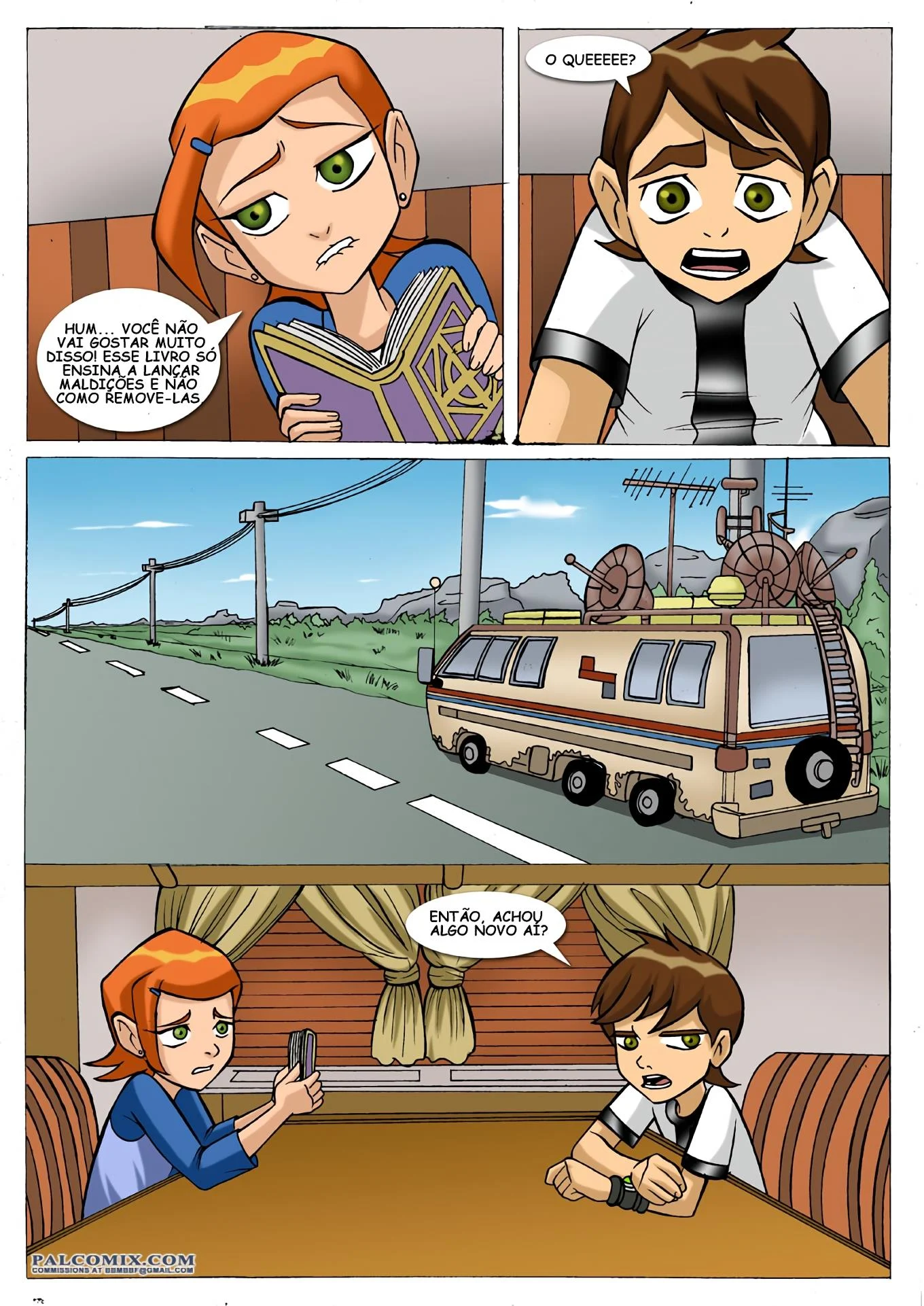 As novas experiências de Ben 10 – HQ Pornô – HQ em Português