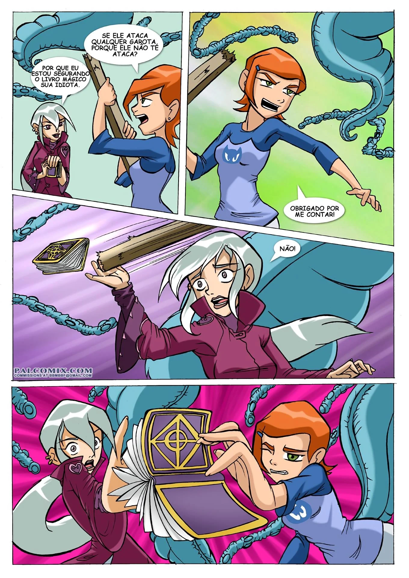 As novas experiências de Ben 10 – HQ Pornô – HQ em Português