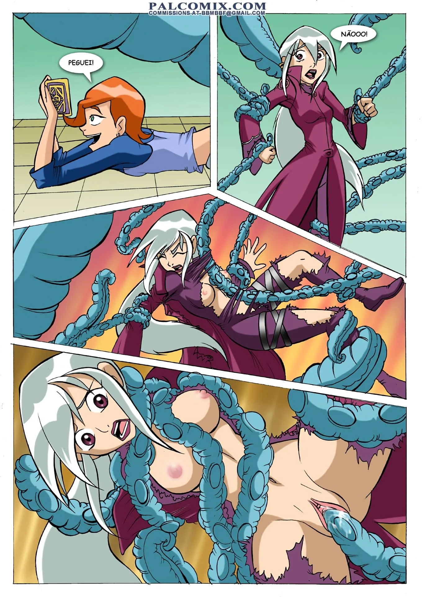 As novas experiências de Ben 10 – HQ Pornô – HQ em Português