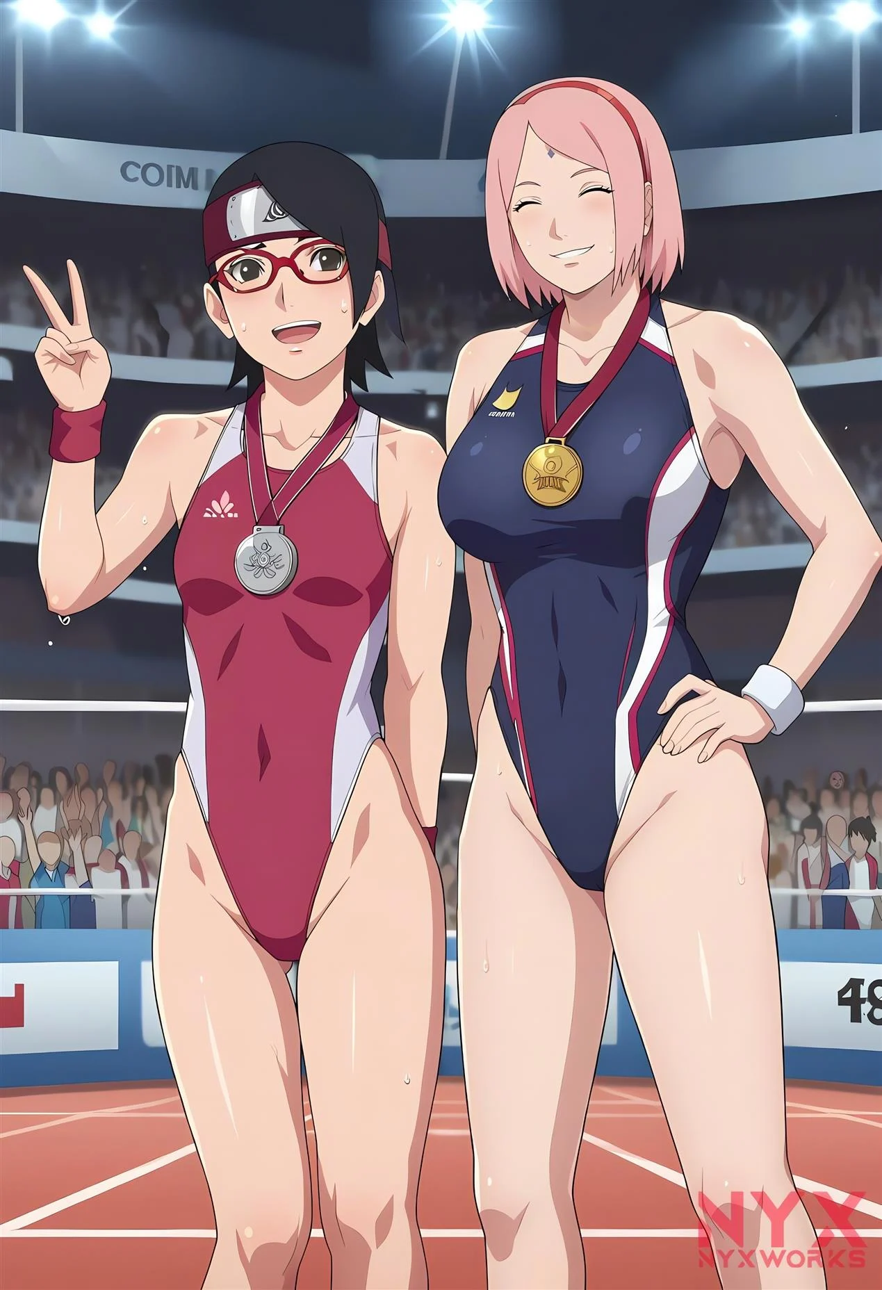 As Olimpíadas Sexuais Ninjas – Hinata Hentai – Completo