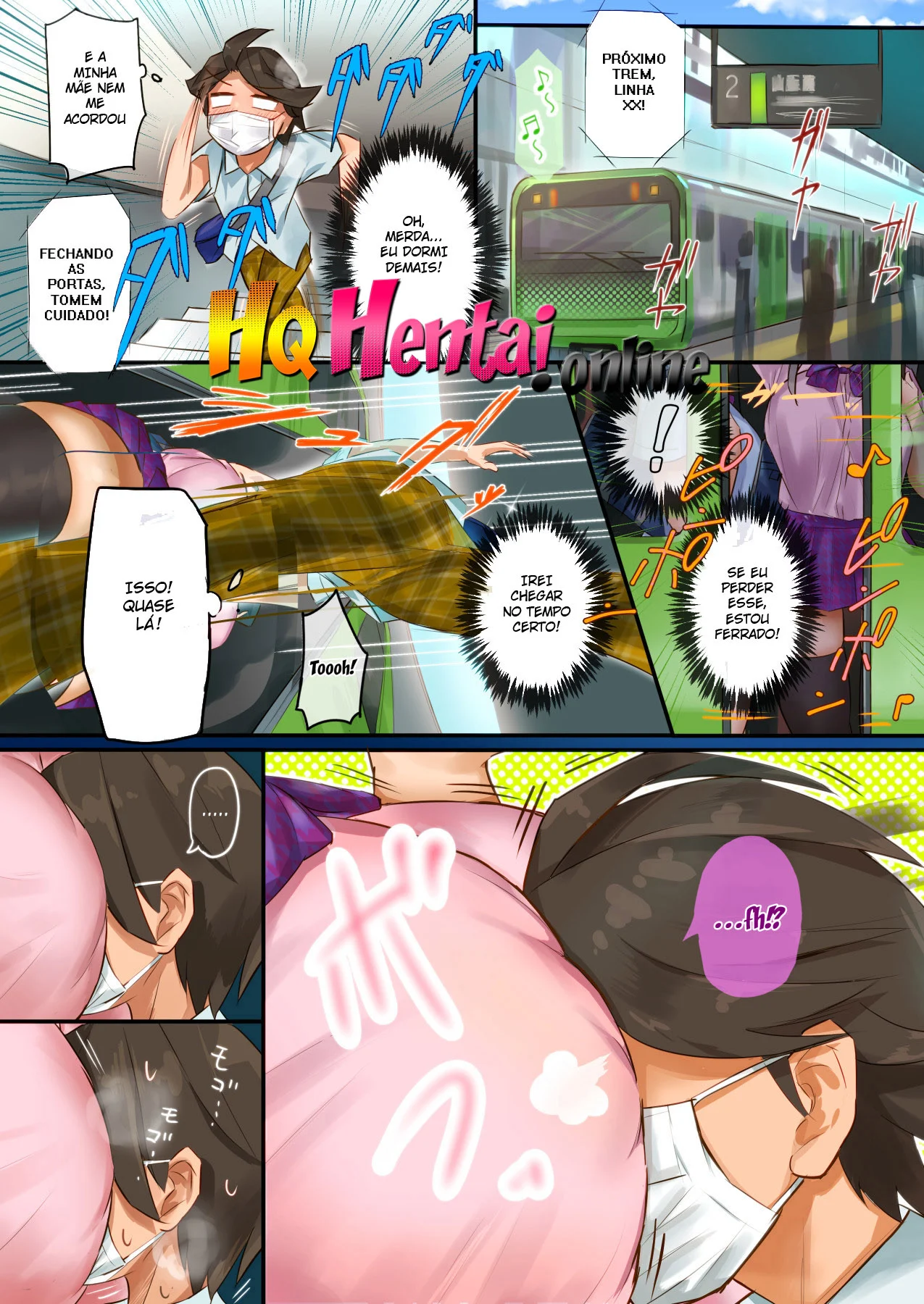 As taradas do trem – Colegial – Desenho de Sexo As taradas do trem – Colegial – Desenho de Sexo