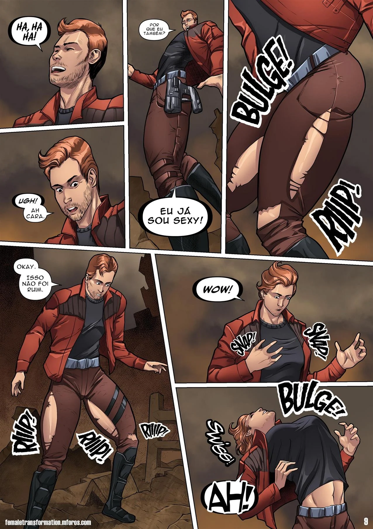 As vingadoras vadias – Yuri – Desenho de Sexo