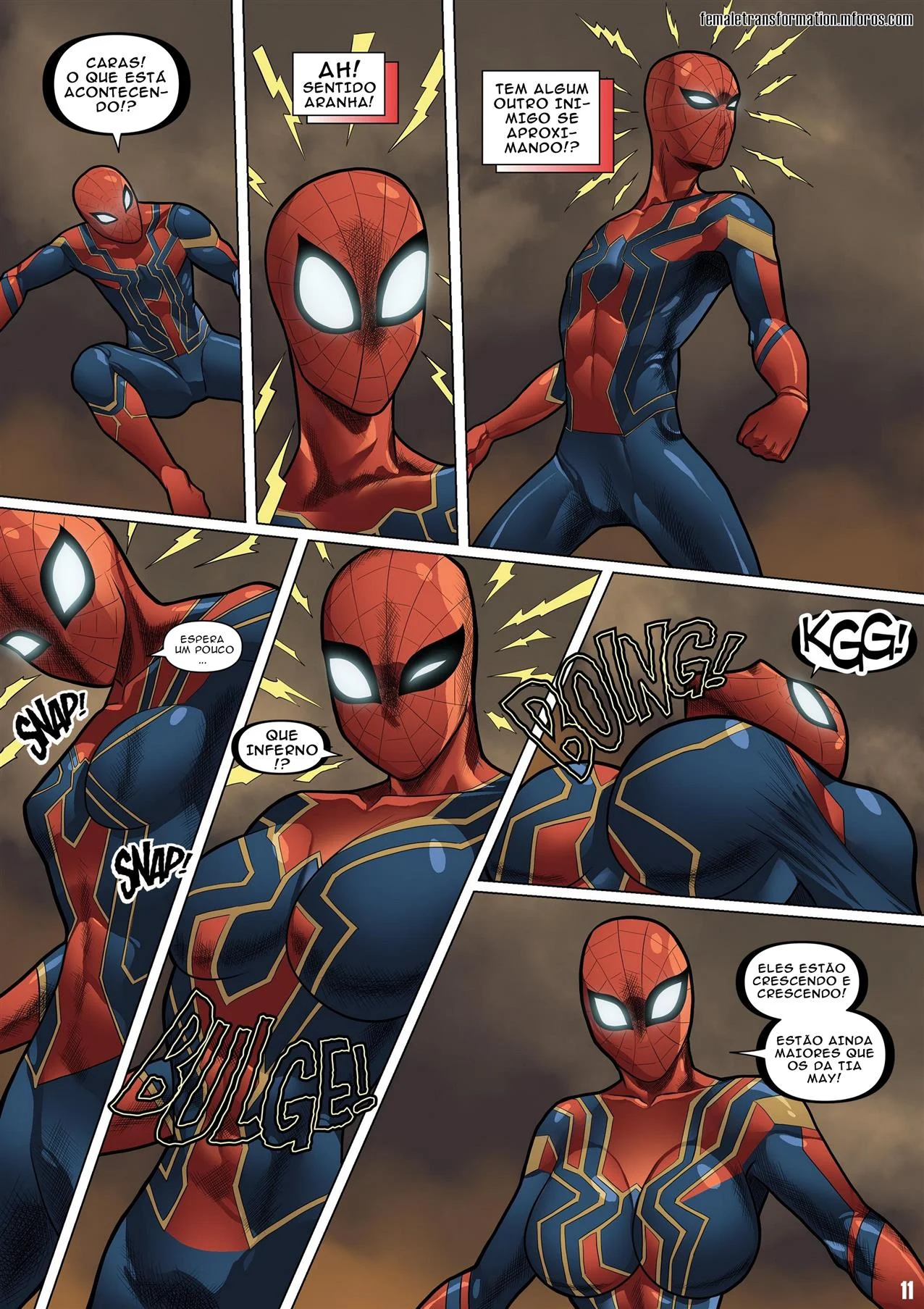 As vingadoras vadias – Yuri – Desenho de Sexo