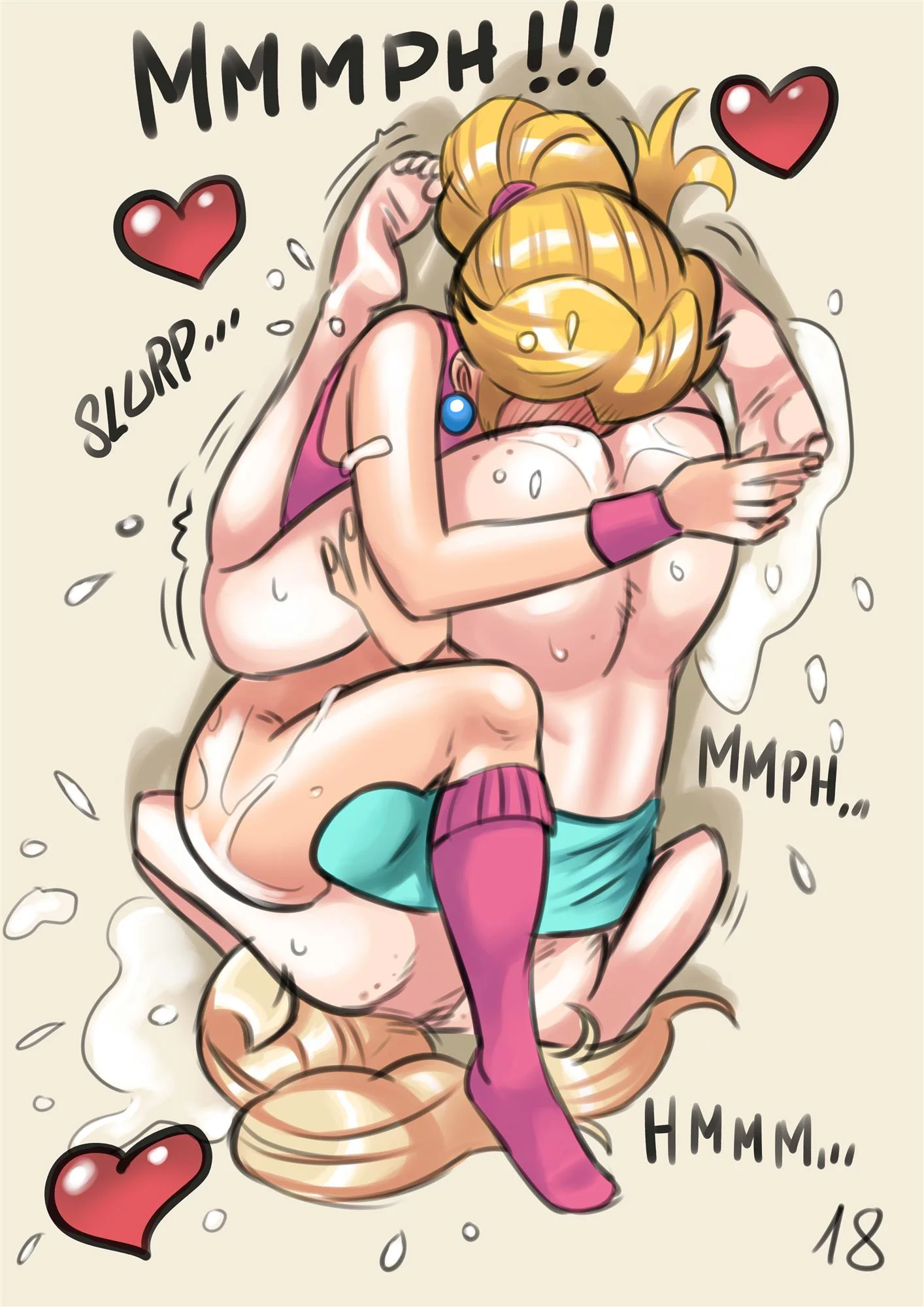 Aula de ginástica pervertida – The Legend of Zelda Hentai – Sem Censura