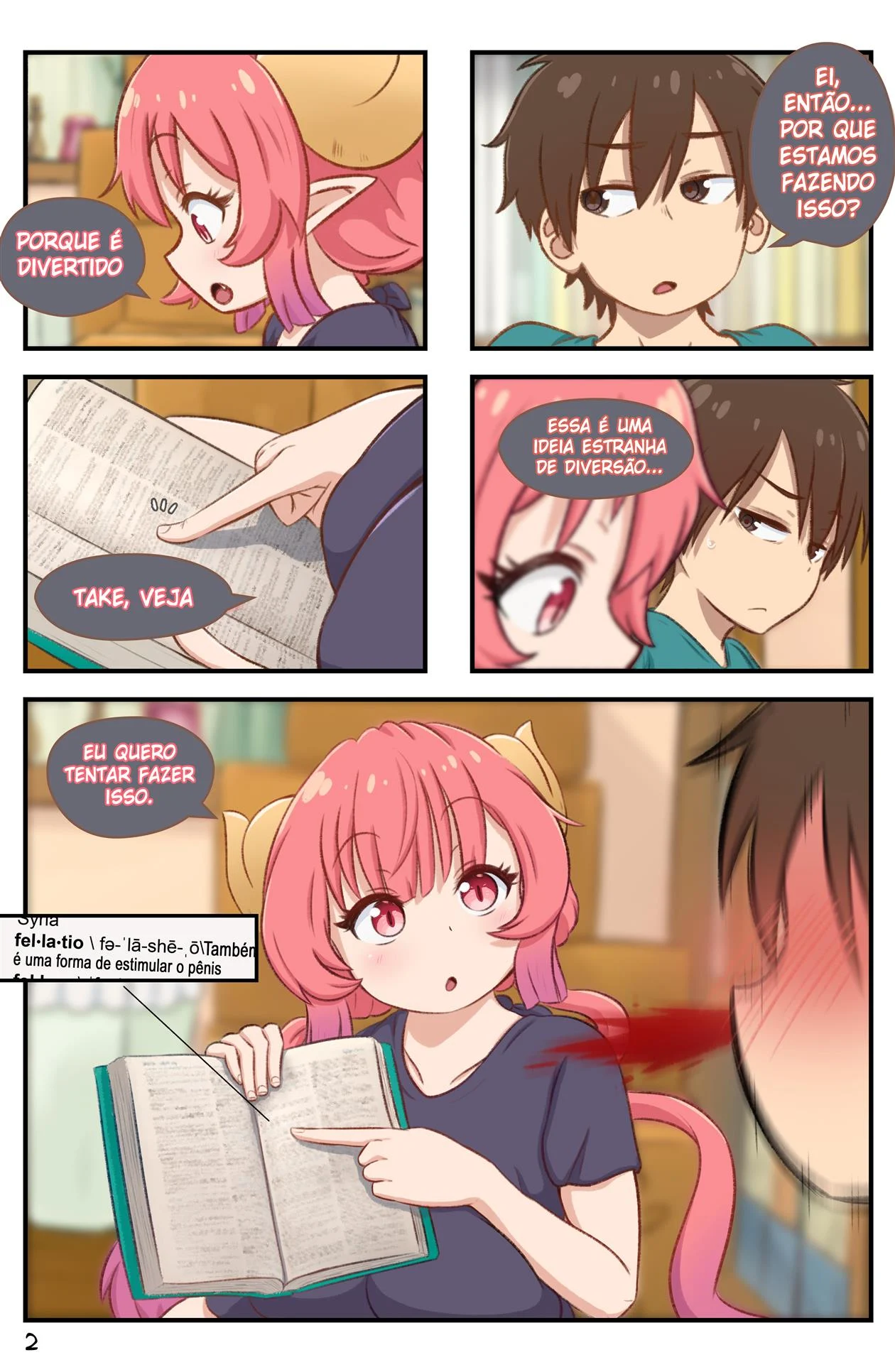 Aula de Sexo com a Ilulu – Peitões – Sexo em Desenho