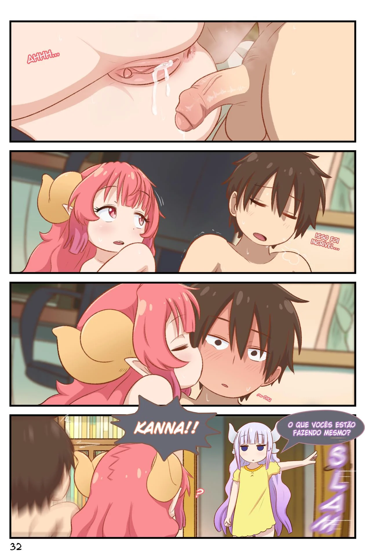 Aula de Sexo com a Ilulu – Peitões – Sexo em Desenho