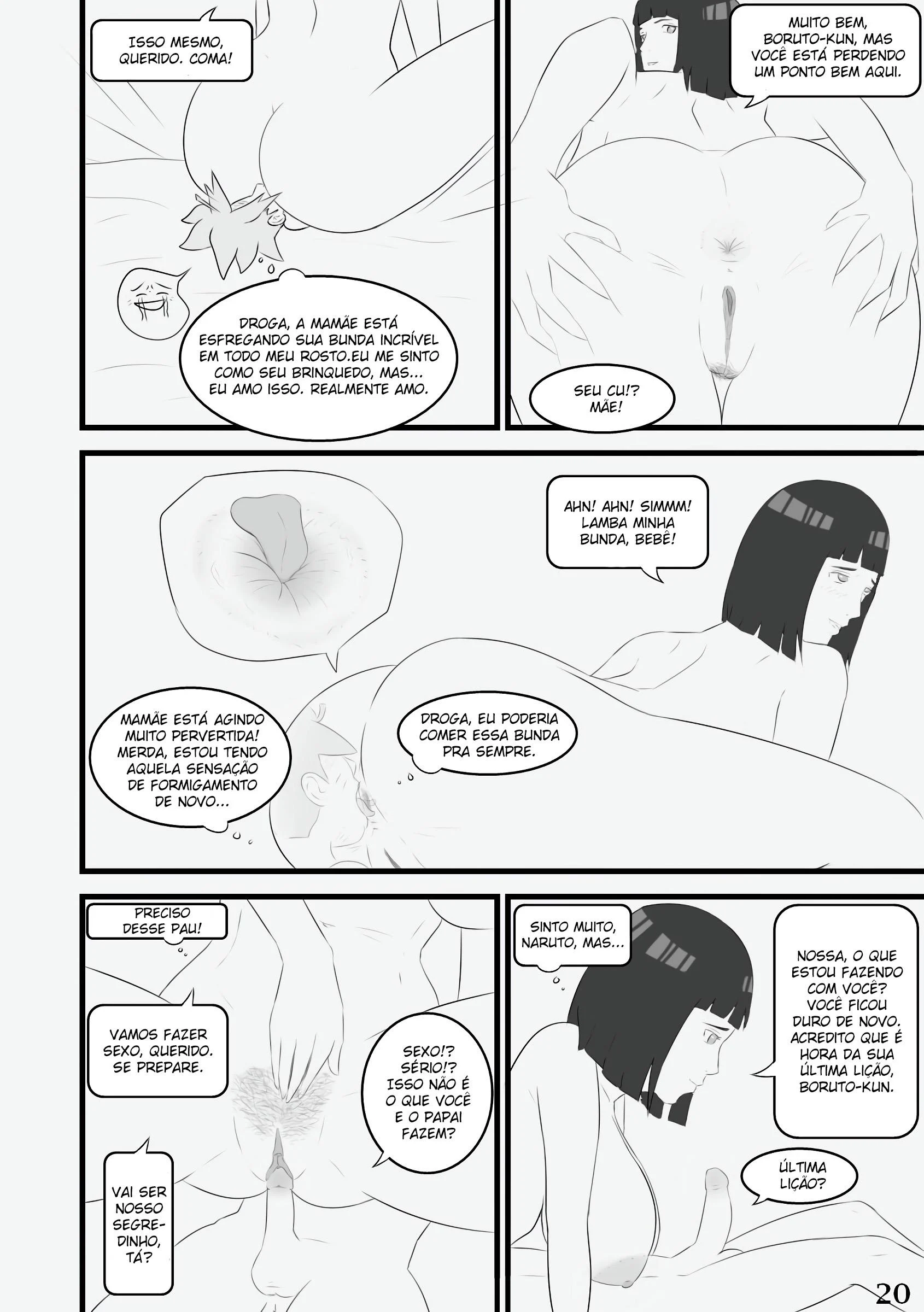 Aula de Sexo com a Mamãe – Peitões – Atualizado