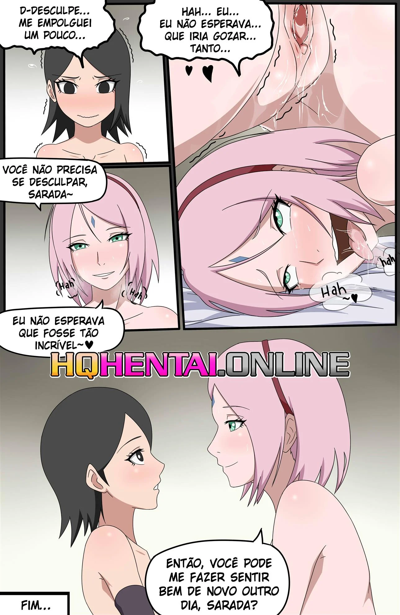 Aulas de sexo com a mamãe – Sarada Hentai – HQ em Português Aulas de sexo com a mamãe – Sarada Hentai – HQ em Português