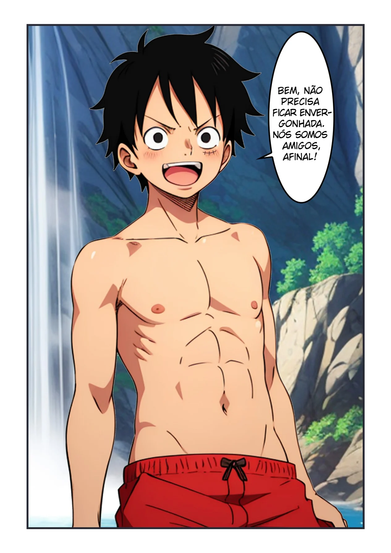 Aventura com Robin na Cachoeira – Peitões – Desenho de Sexo Aventura com Robin na Cachoeira – Peitões – Desenho de Sexo