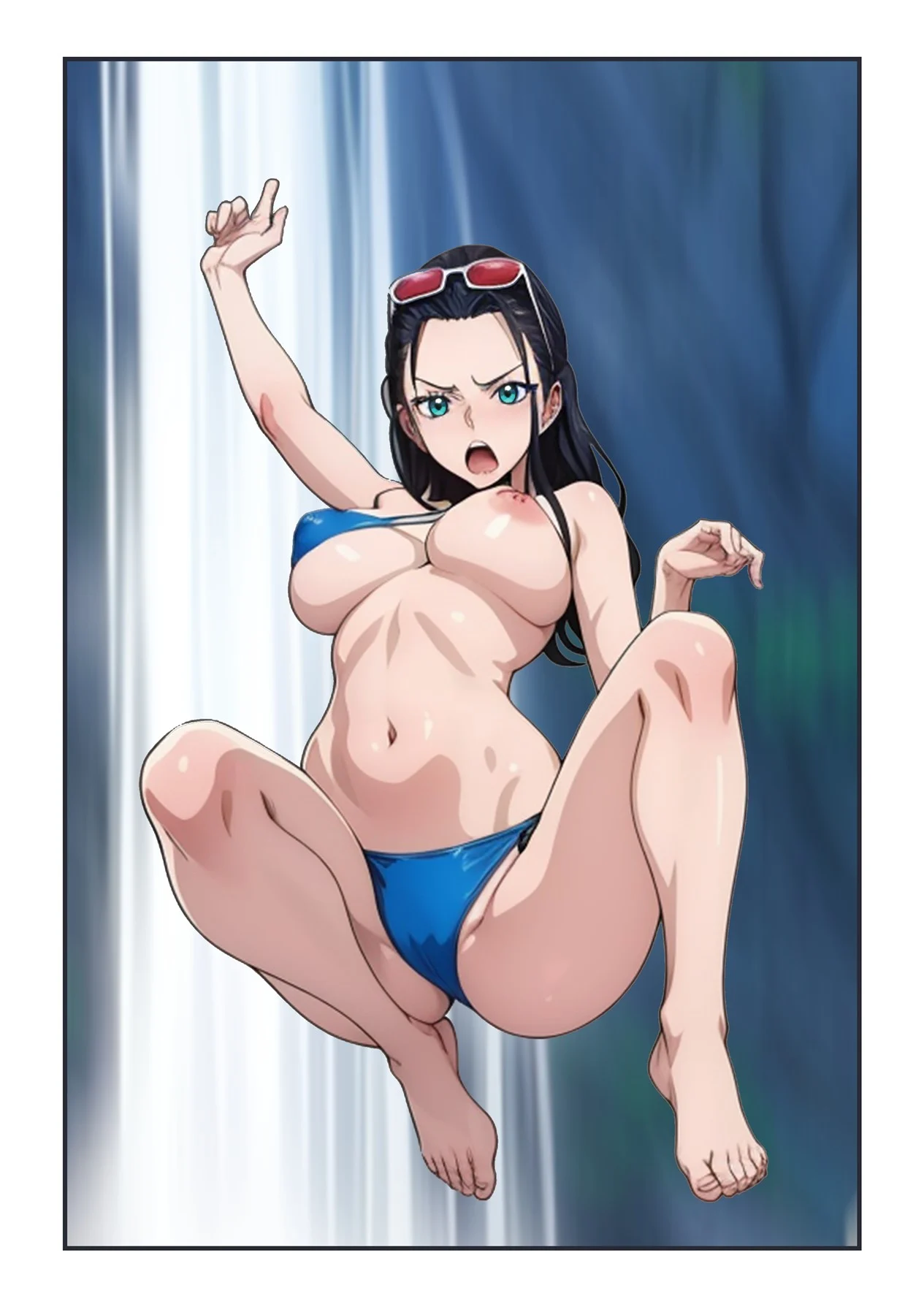 Aventura com Robin na Cachoeira – Peitões – Desenho de Sexo Aventura com Robin na Cachoeira – Peitões – Desenho de Sexo