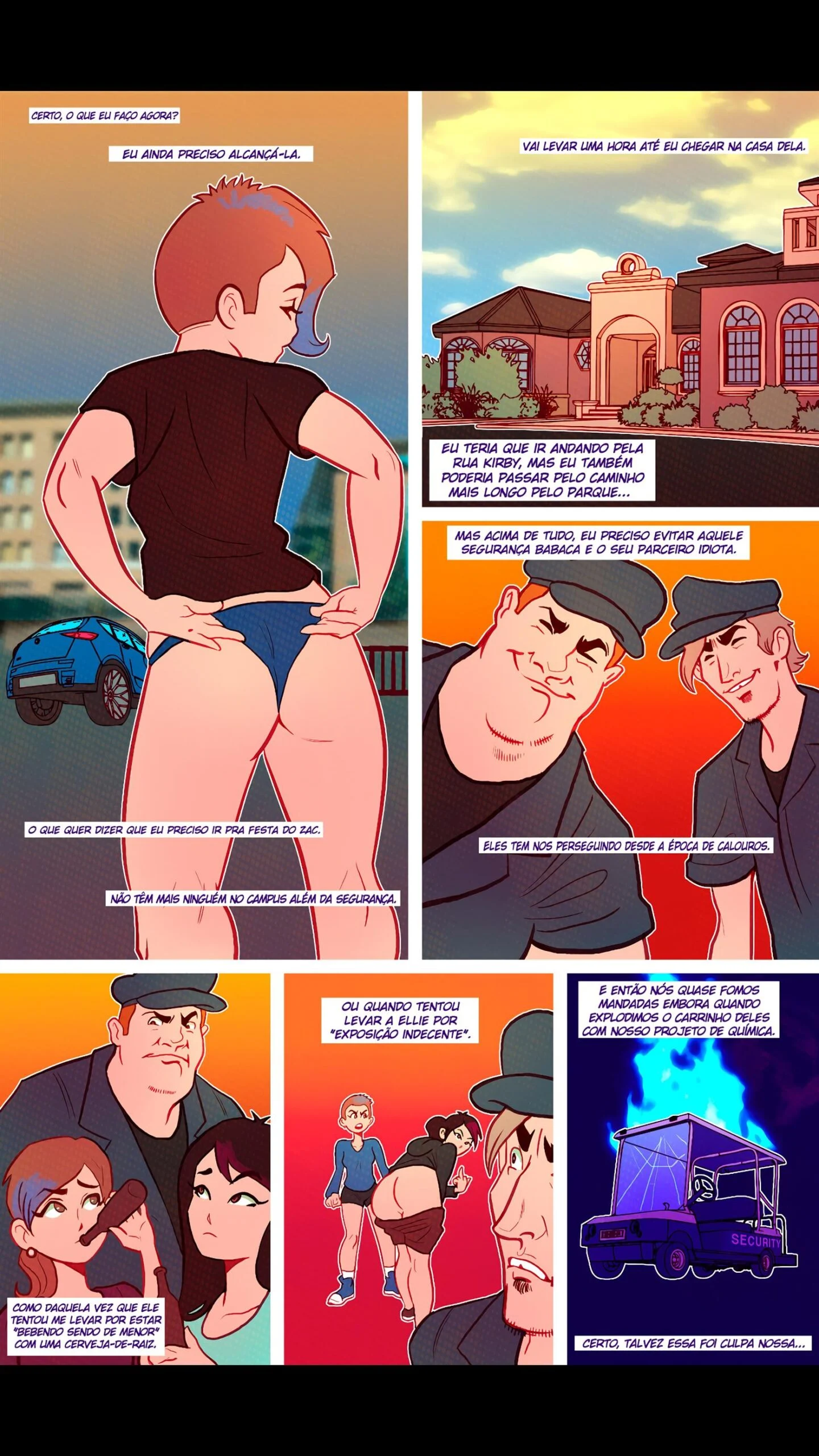 Aventura pelada de Frankie – hentai sem censura – Versão Nacional