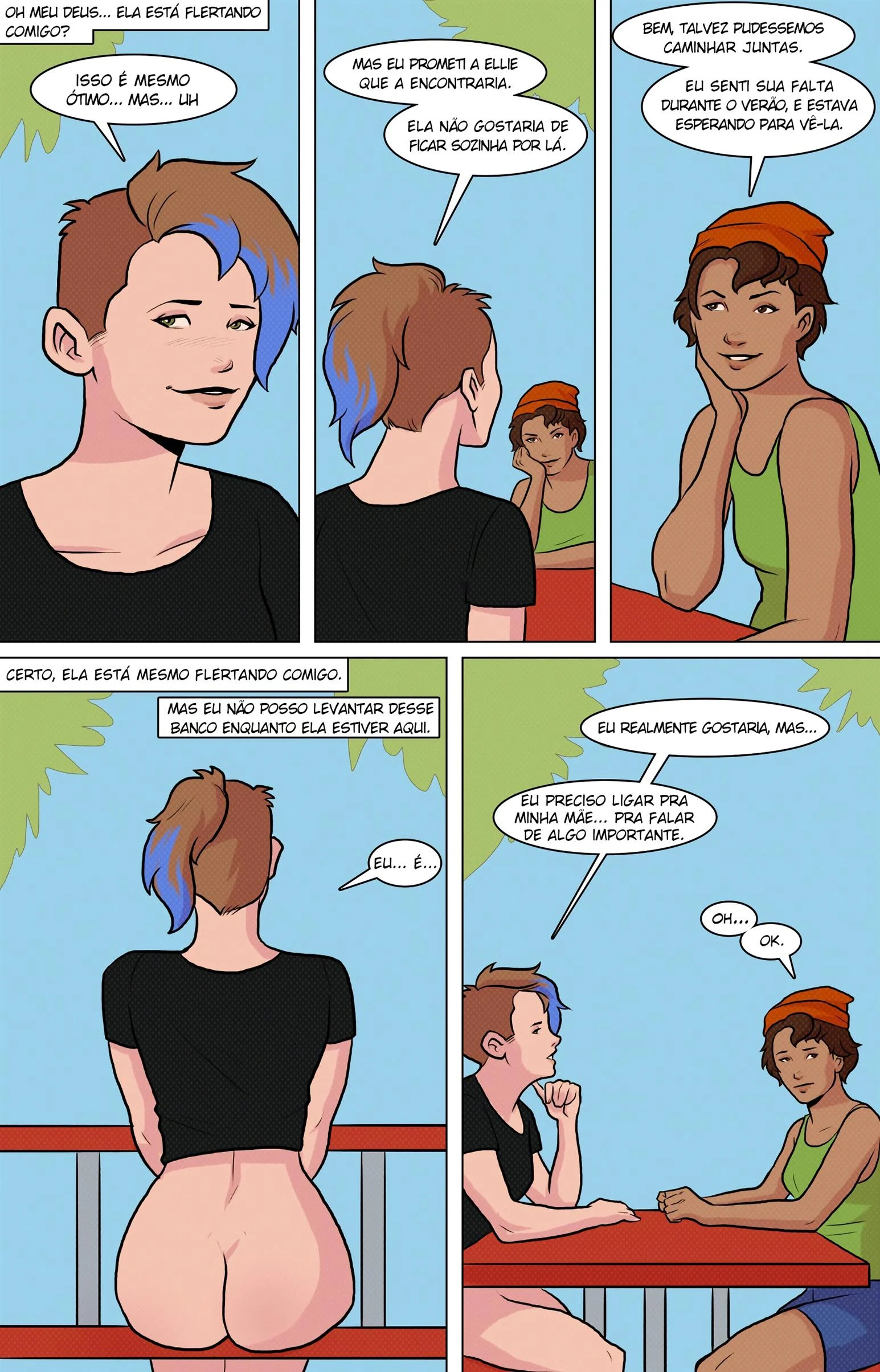 Aventura pelada de Frankie – hentai sem censura – Versão Nacional