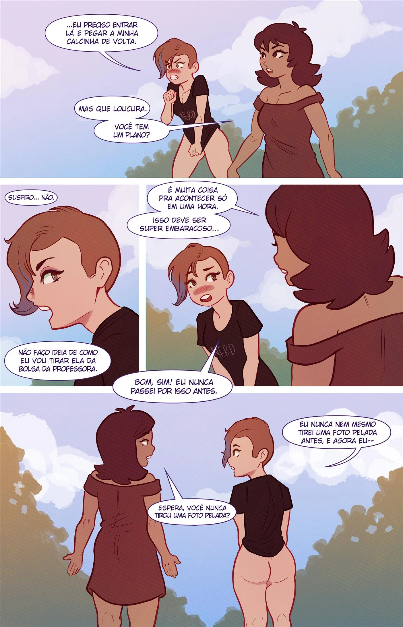 Aventura pelada de Frankie – hentai sem censura – Versão Nacional