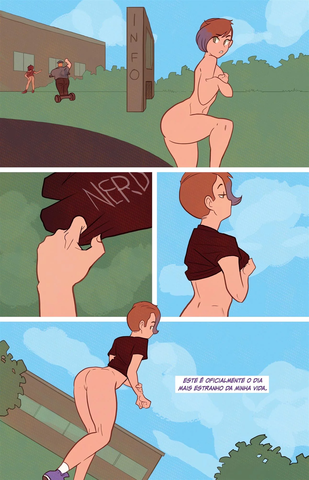 Aventura pelada de Frankie – hentai sem censura – Versão Nacional