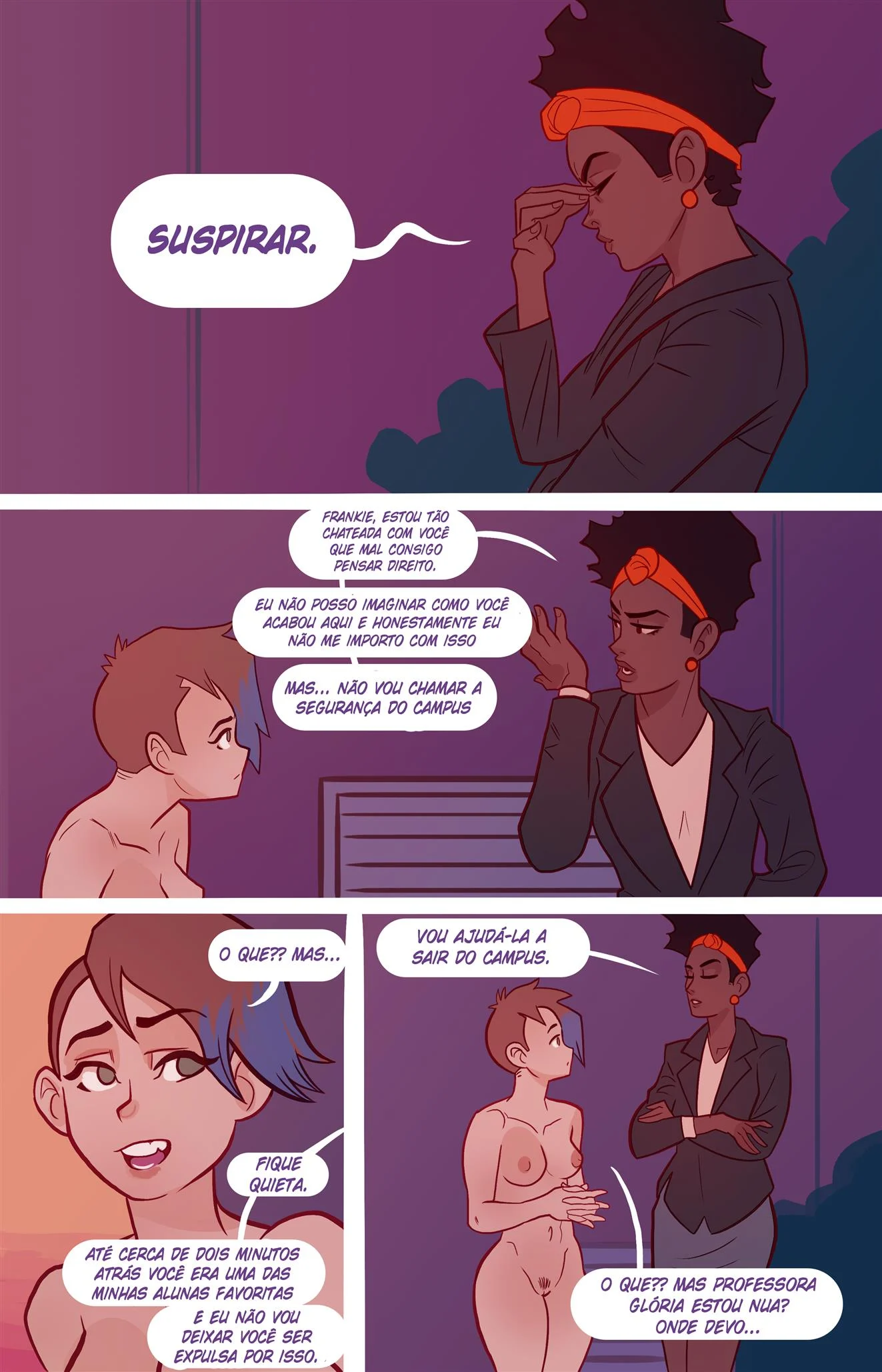 Aventura pelada de Frankie – hentai sem censura – Versão Nacional