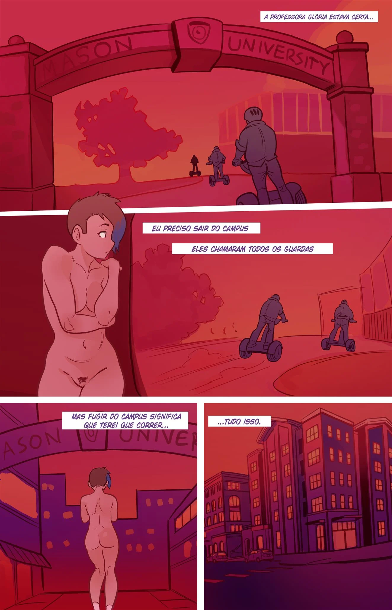 Aventura pelada de Frankie – hentai sem censura – Versão Nacional