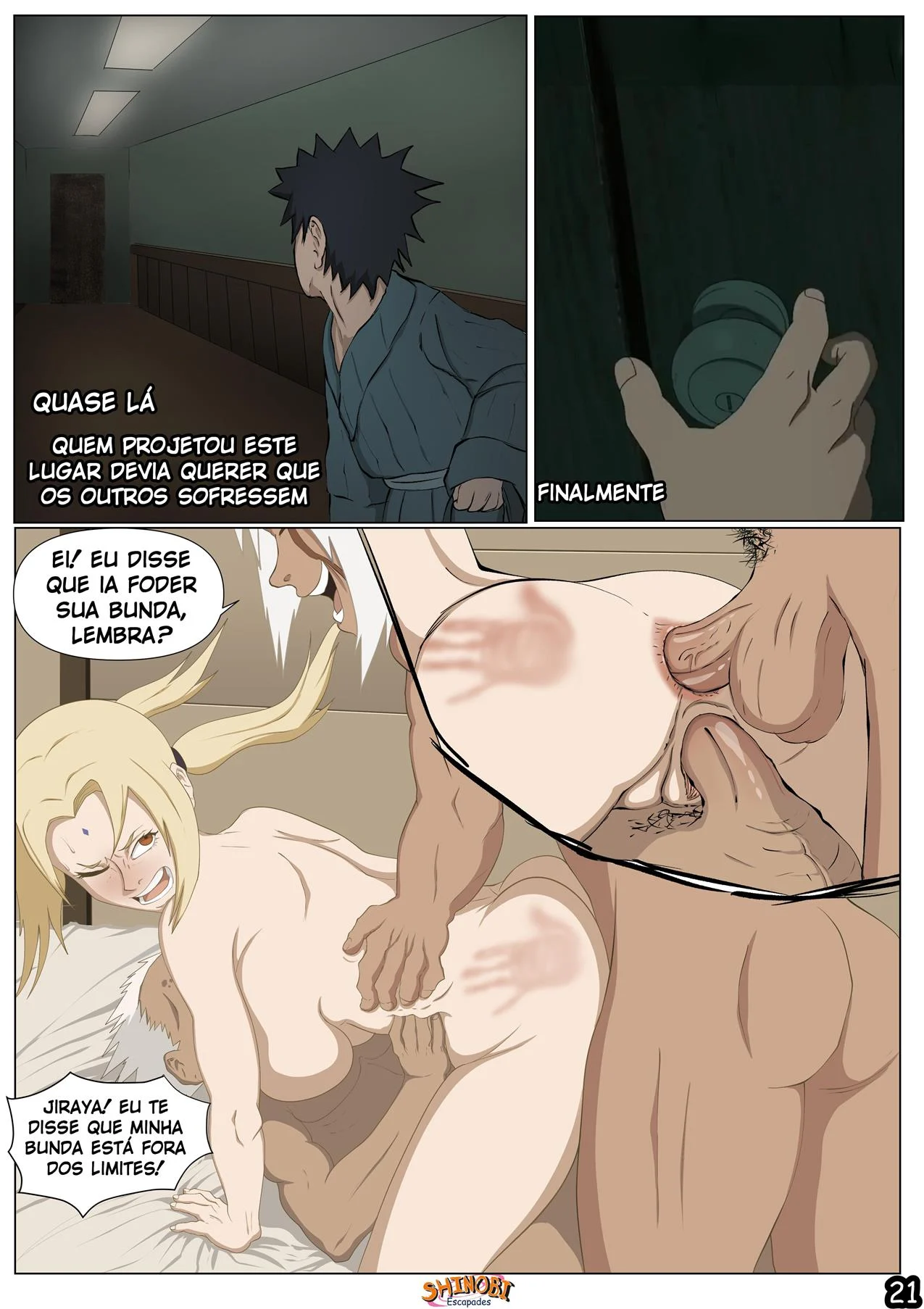 Aventuras Shinobi 2 – Traição – HQ em Português