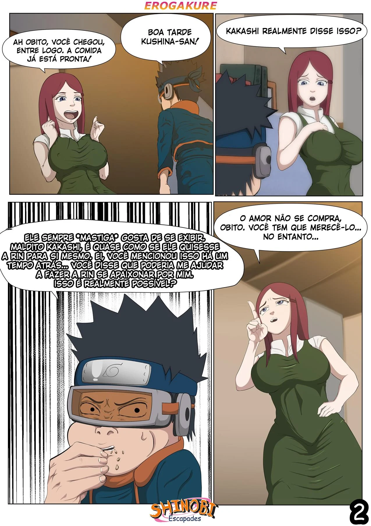 Aventuras Shinobi 2 – Traição – HQ em Português