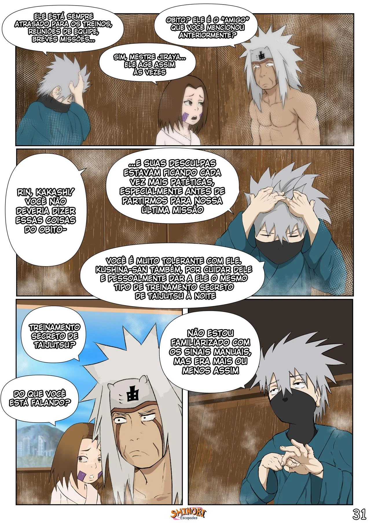 Aventuras Shinobi 2 – Traição – HQ em Português