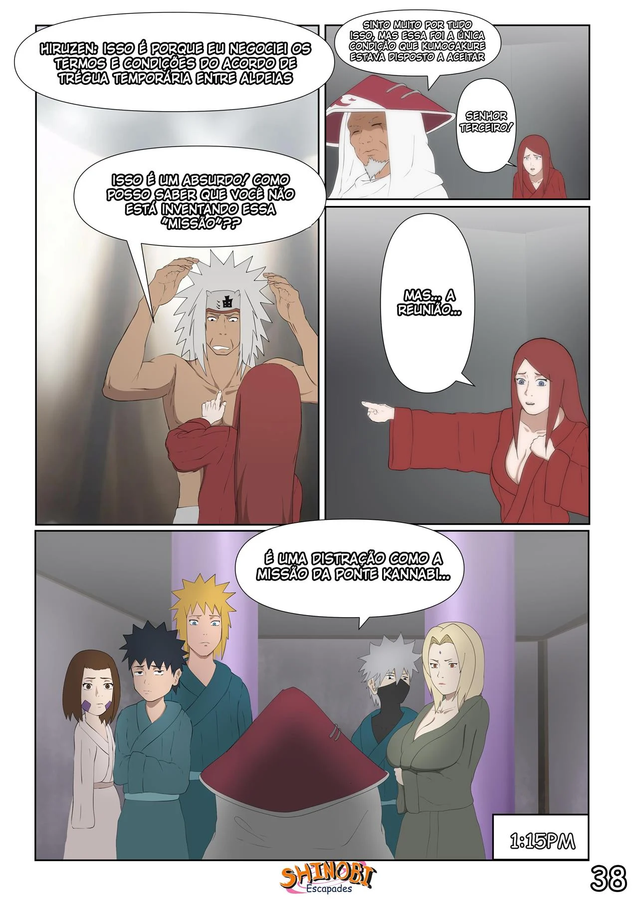 Aventuras Shinobi 2 – Traição – HQ em Português