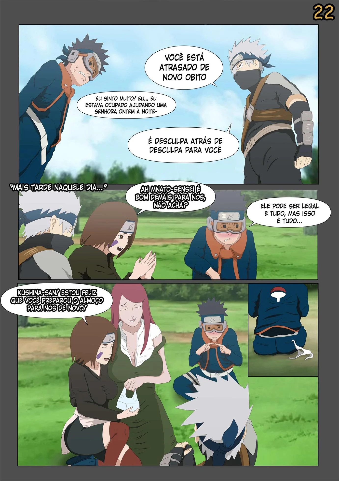 Aventuras Shinobi – MILF – Desenho de Sexo