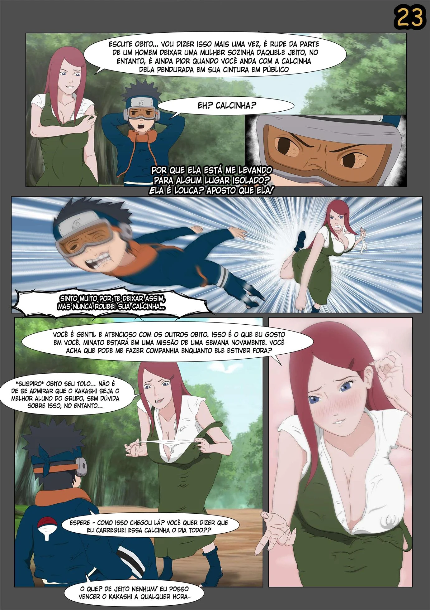 Aventuras Shinobi – MILF – Desenho de Sexo