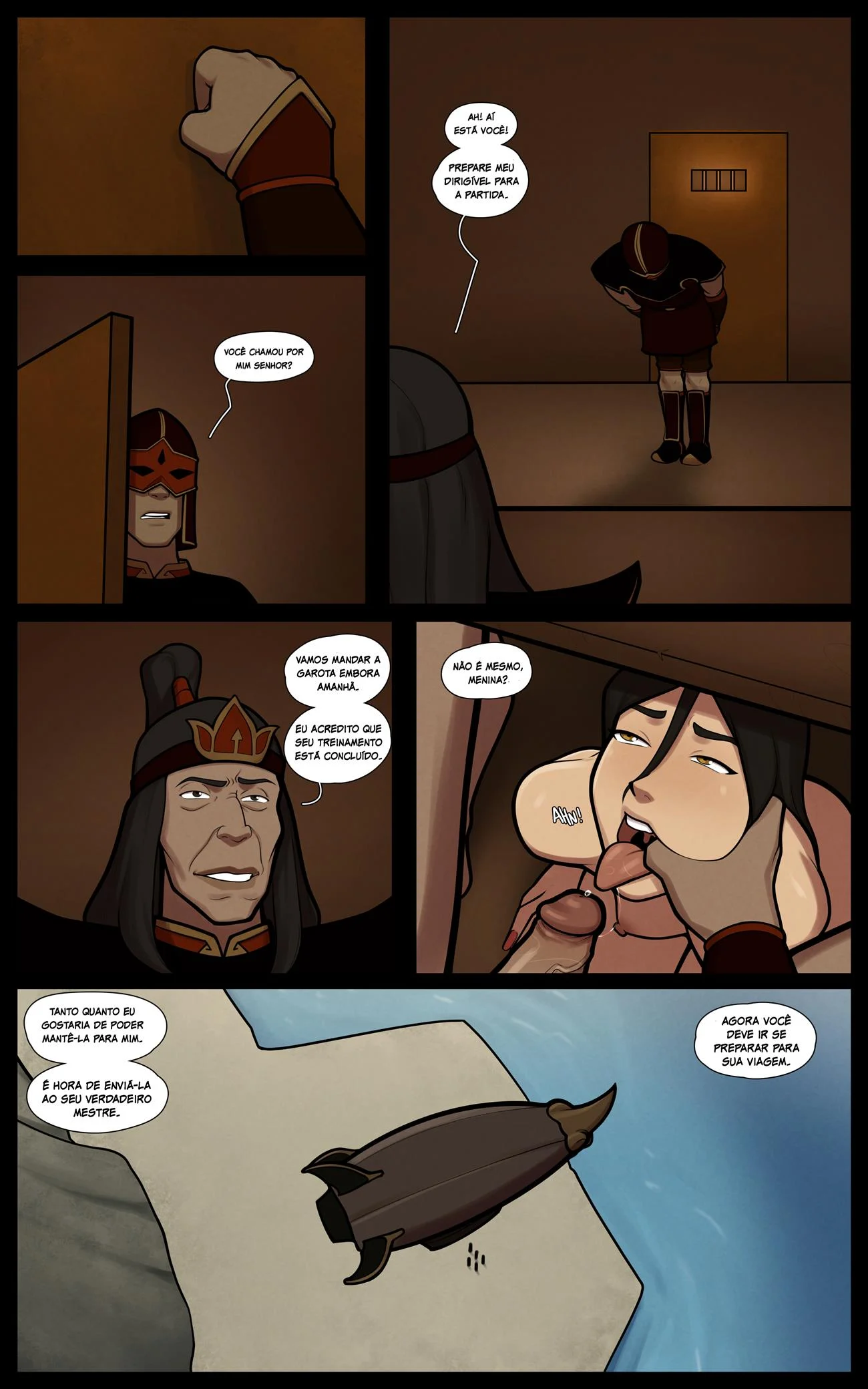 Azula Viciada em Pau – hentai sem censura – Versão Nacional