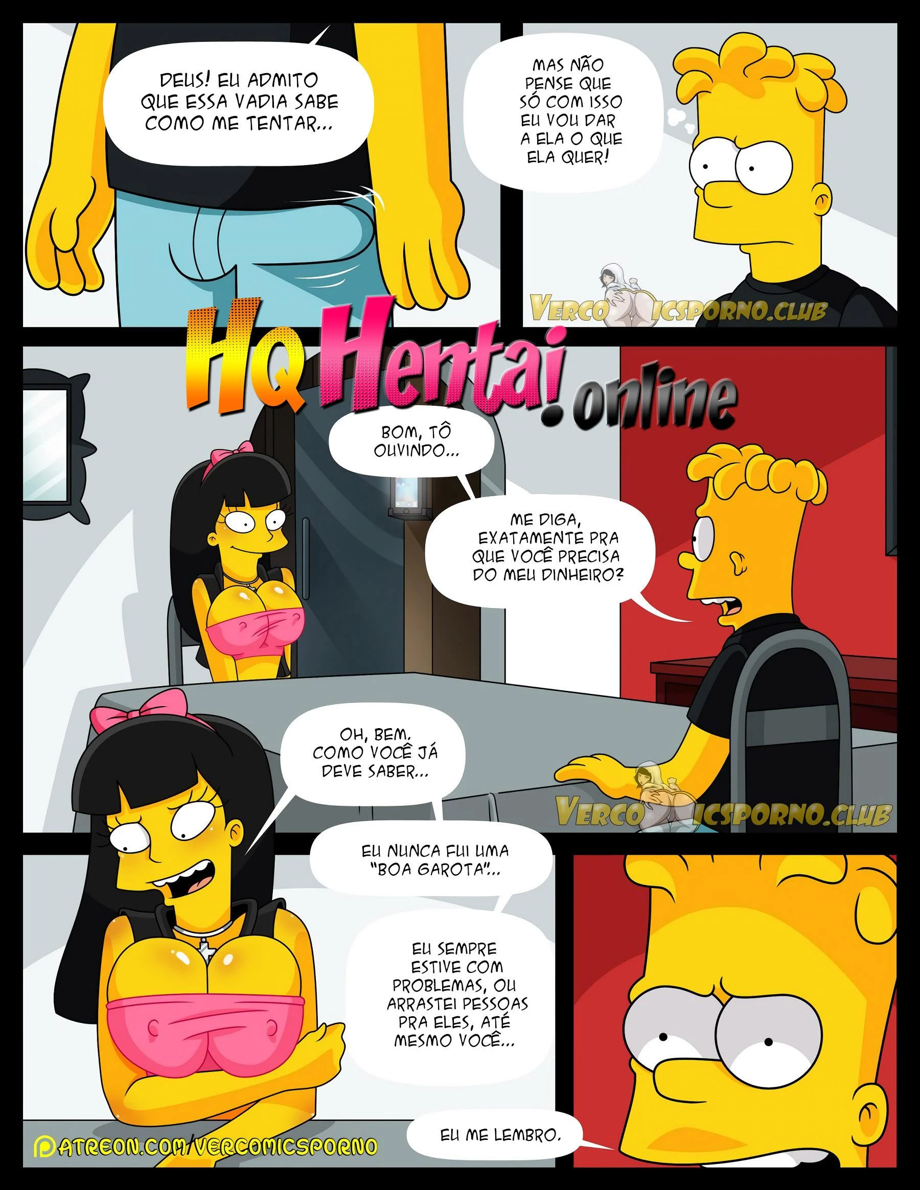 Bart e a Ex Putinha – Simpsons Pornô – Versão Traduzida