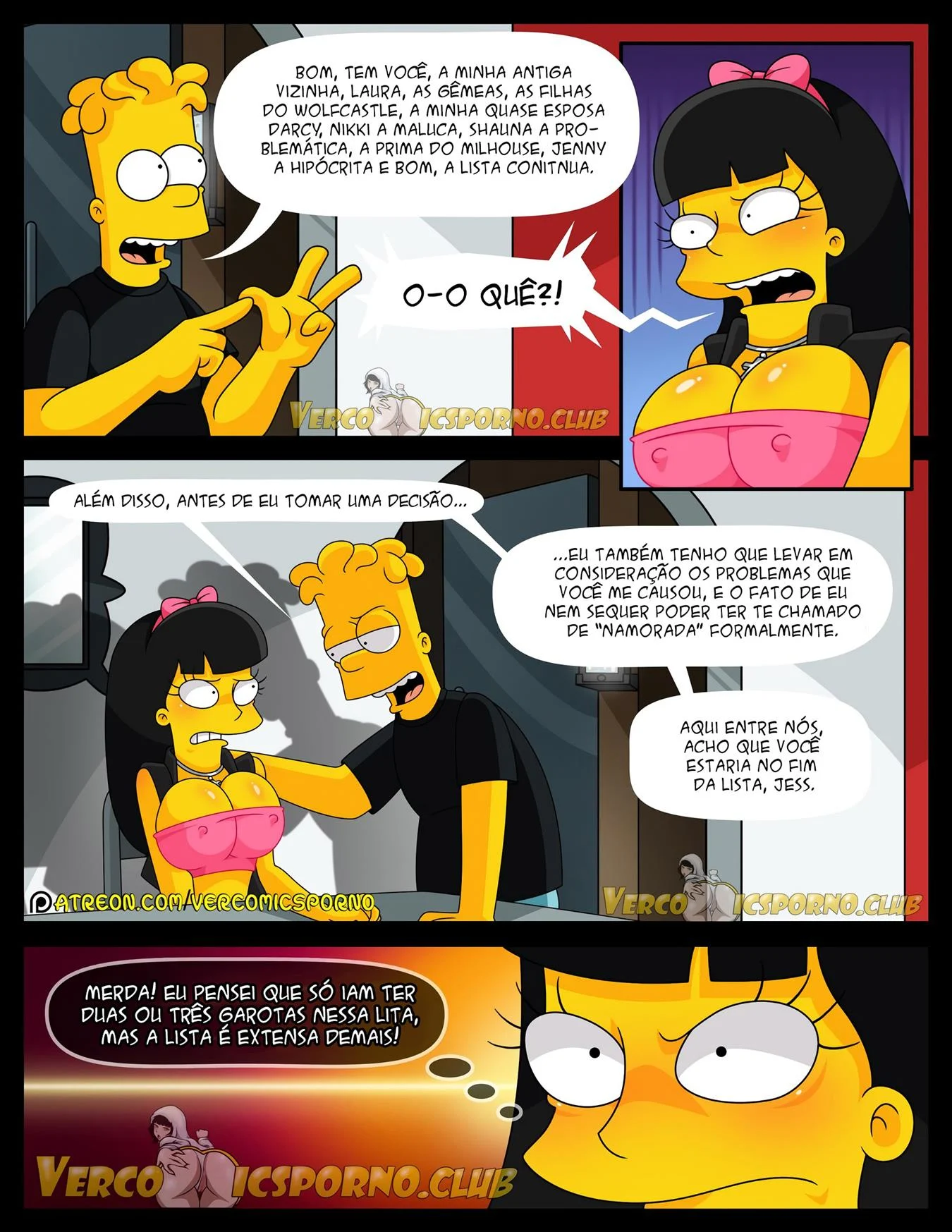 Bart e a Ex Putinha – Simpsons Pornô – Versão Traduzida