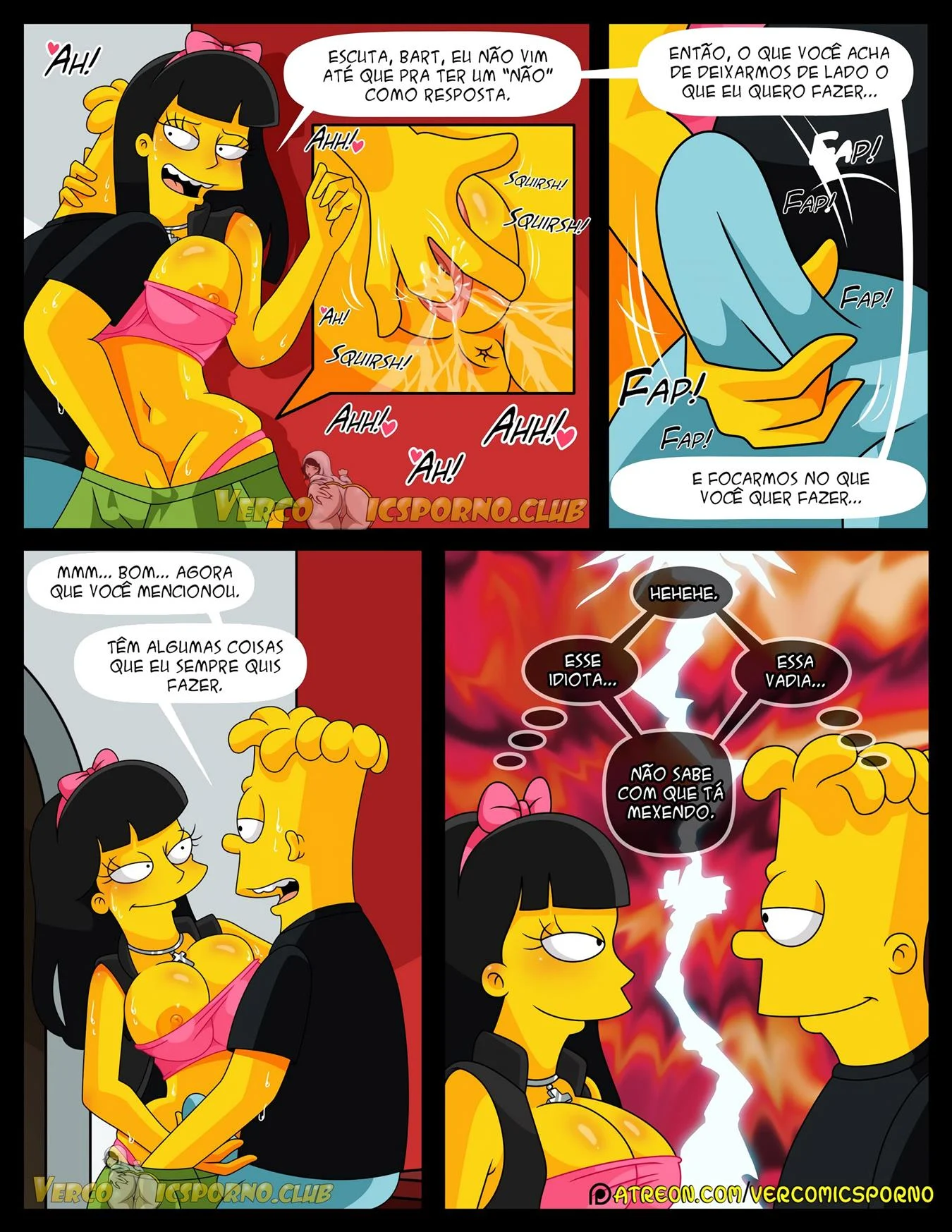 Bart e a Ex Putinha – Simpsons Pornô – Versão Traduzida