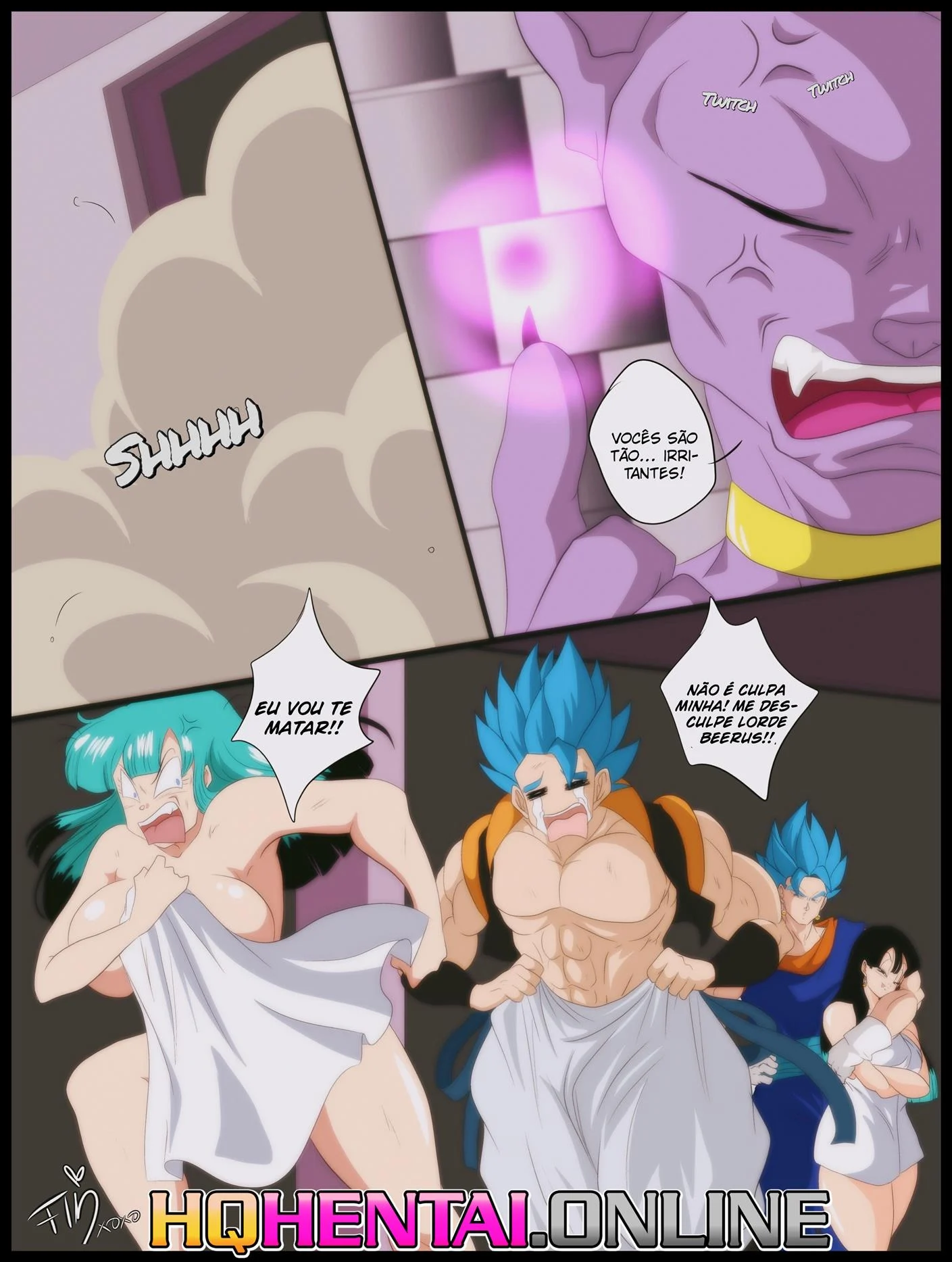 Batalha das fusões 2 – MILF – Quadrinho Completo