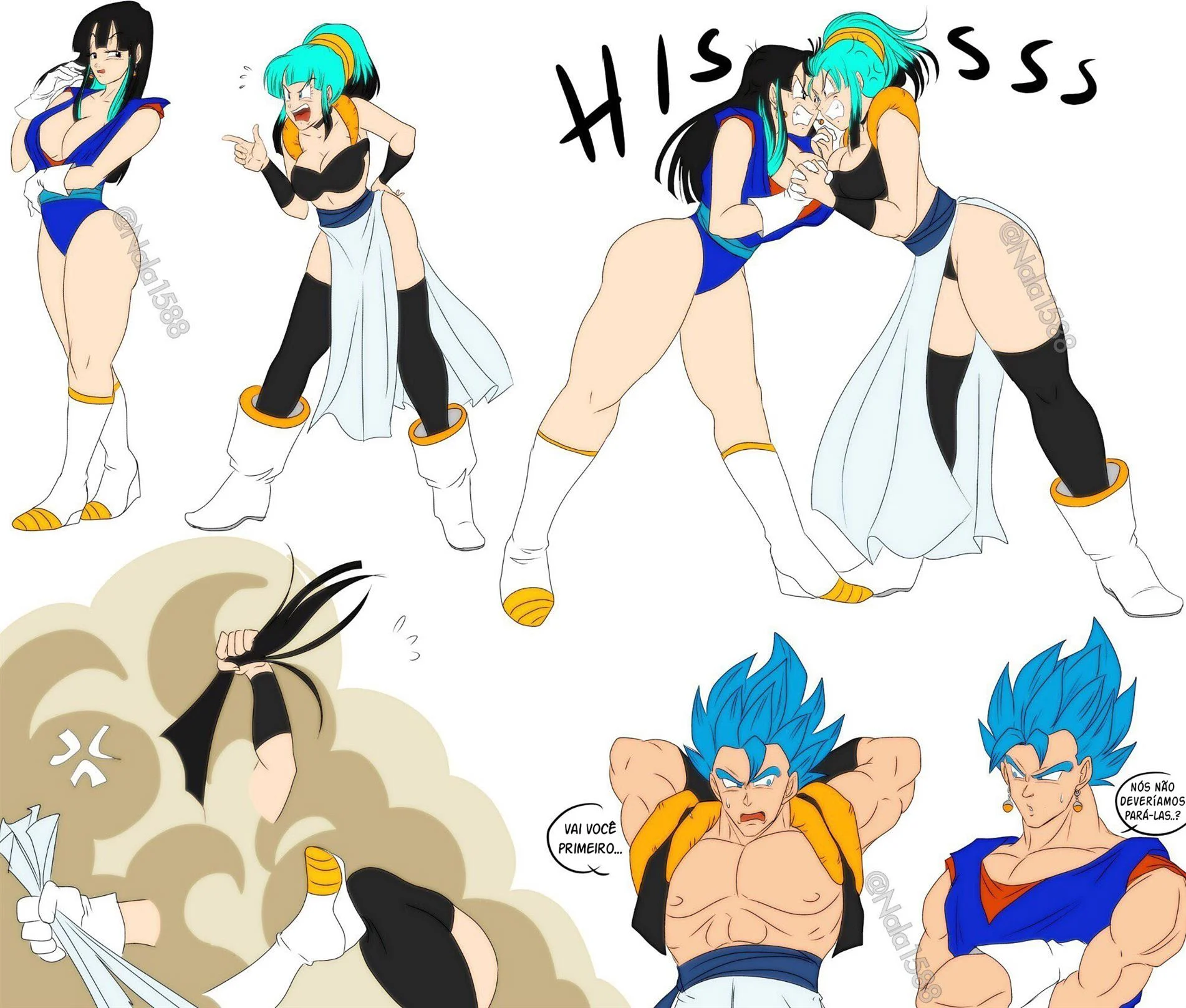 Batalha das fusões – Dragon Ball Hentai – Atualizado