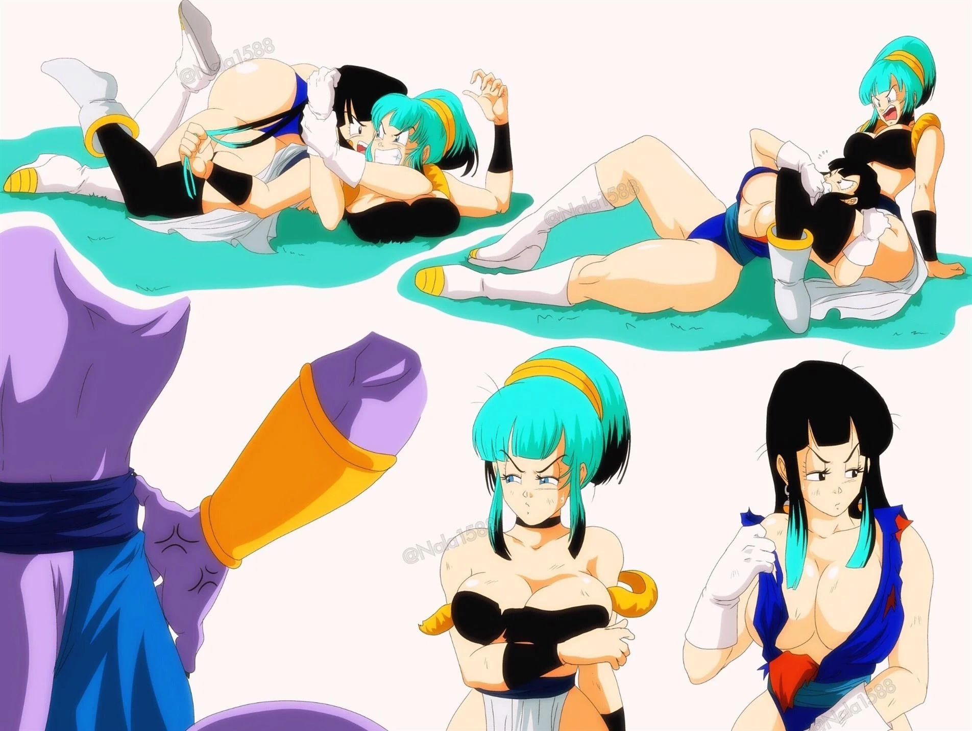 Batalha das fusões – Dragon Ball Hentai – Atualizado