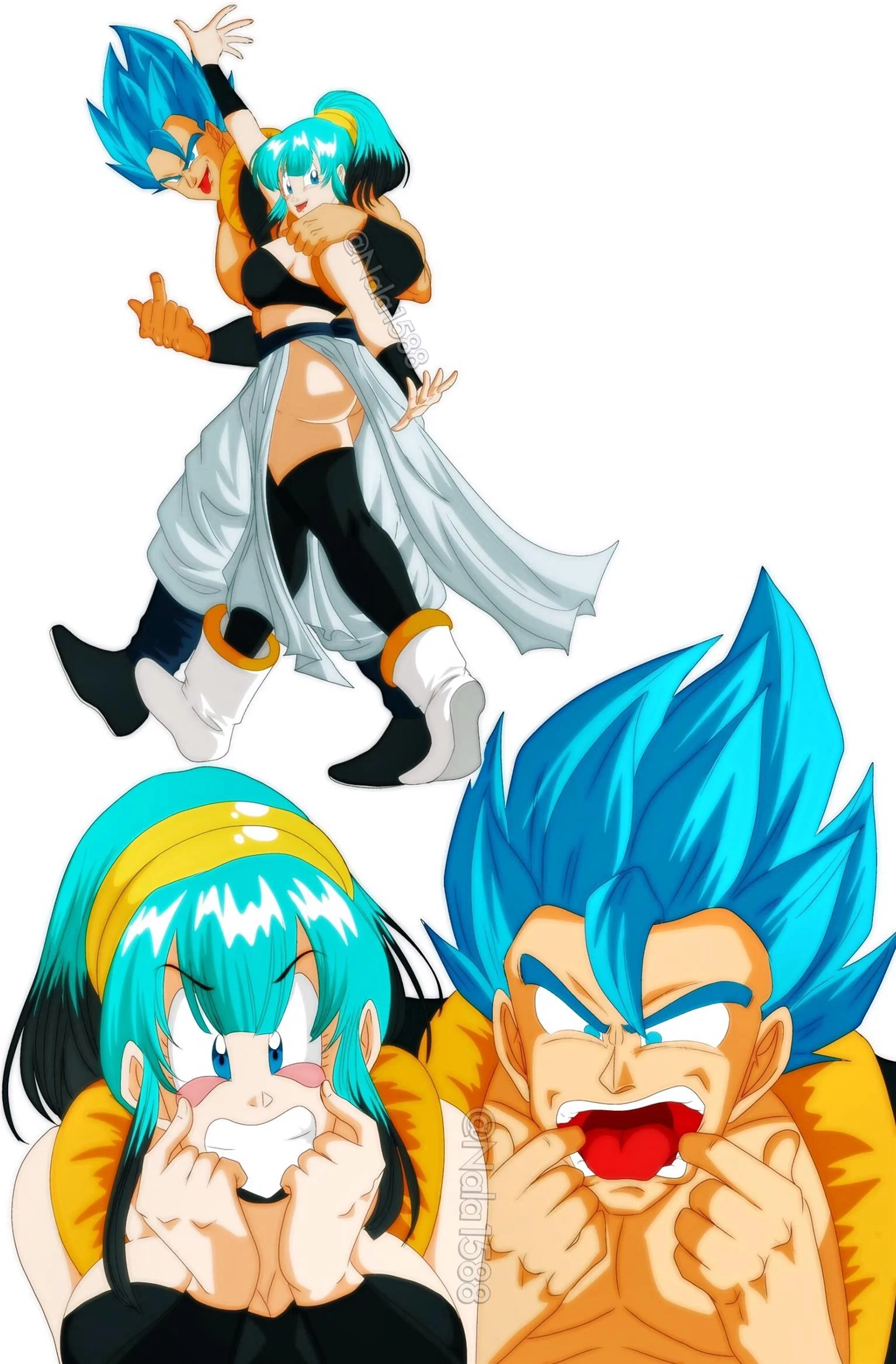 Batalha das fusões – Dragon Ball Hentai – Atualizado