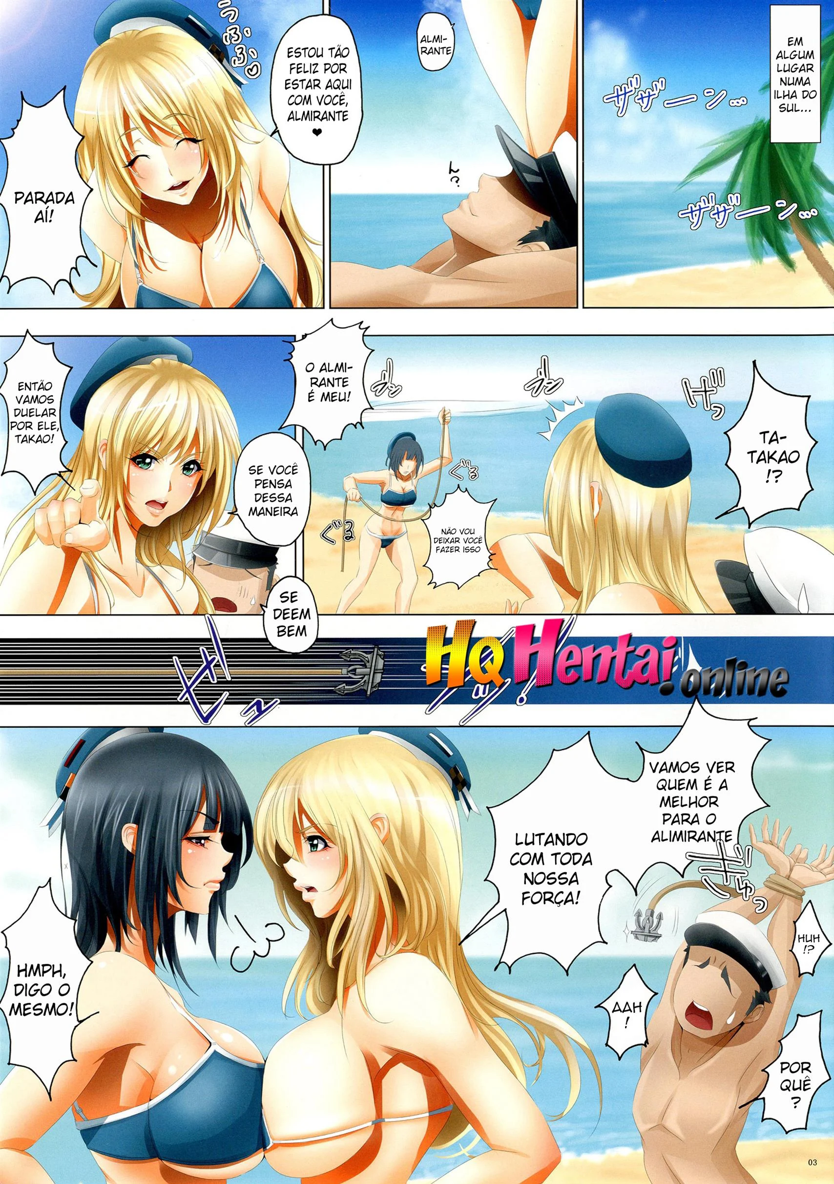 Batalha pelo Almirante – Hentai – Atualizado