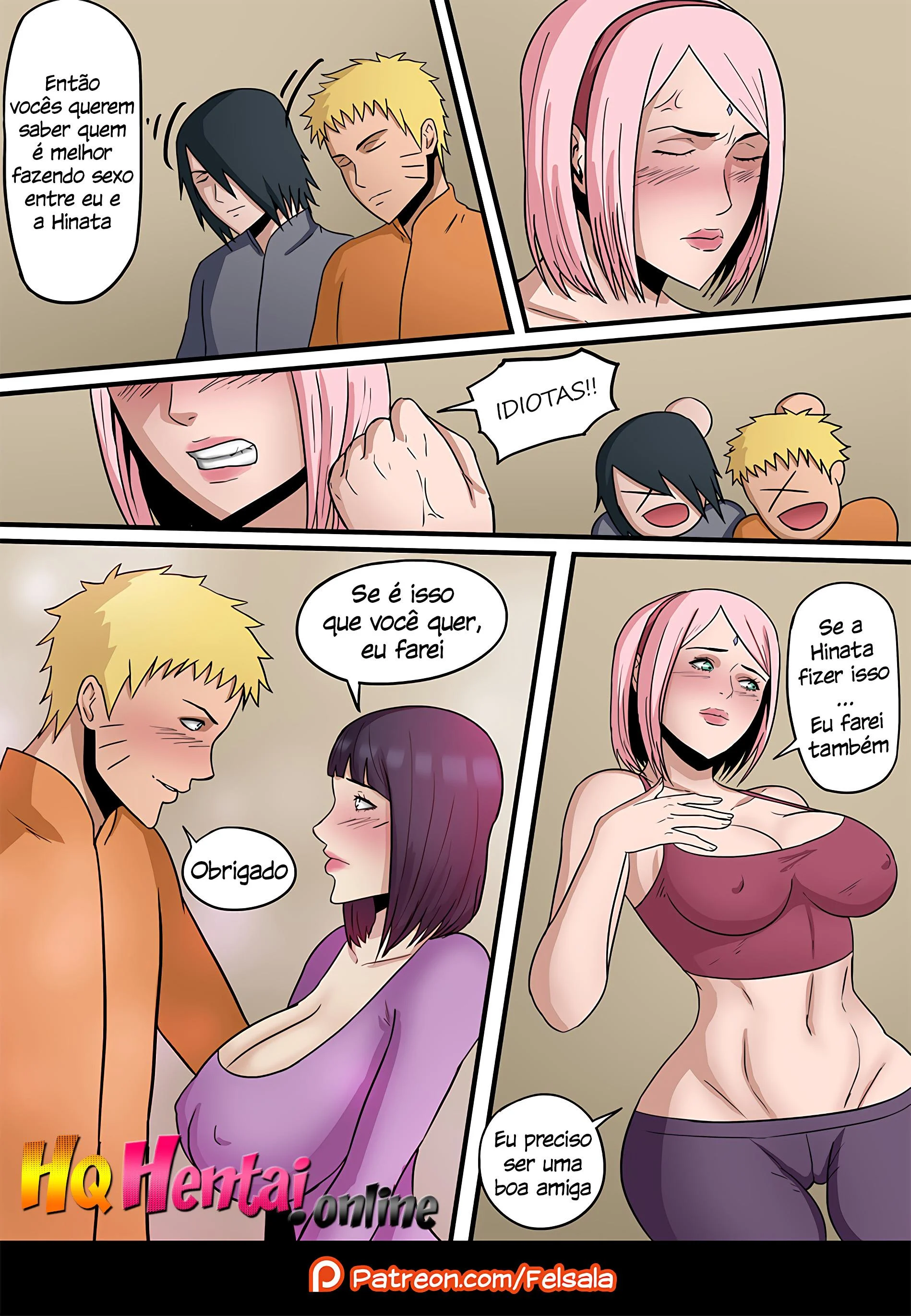 Batalha Sexual – Hinata Hentai – Versão Nacional Batalha Sexual – Hinata Hentai – Versão Nacional