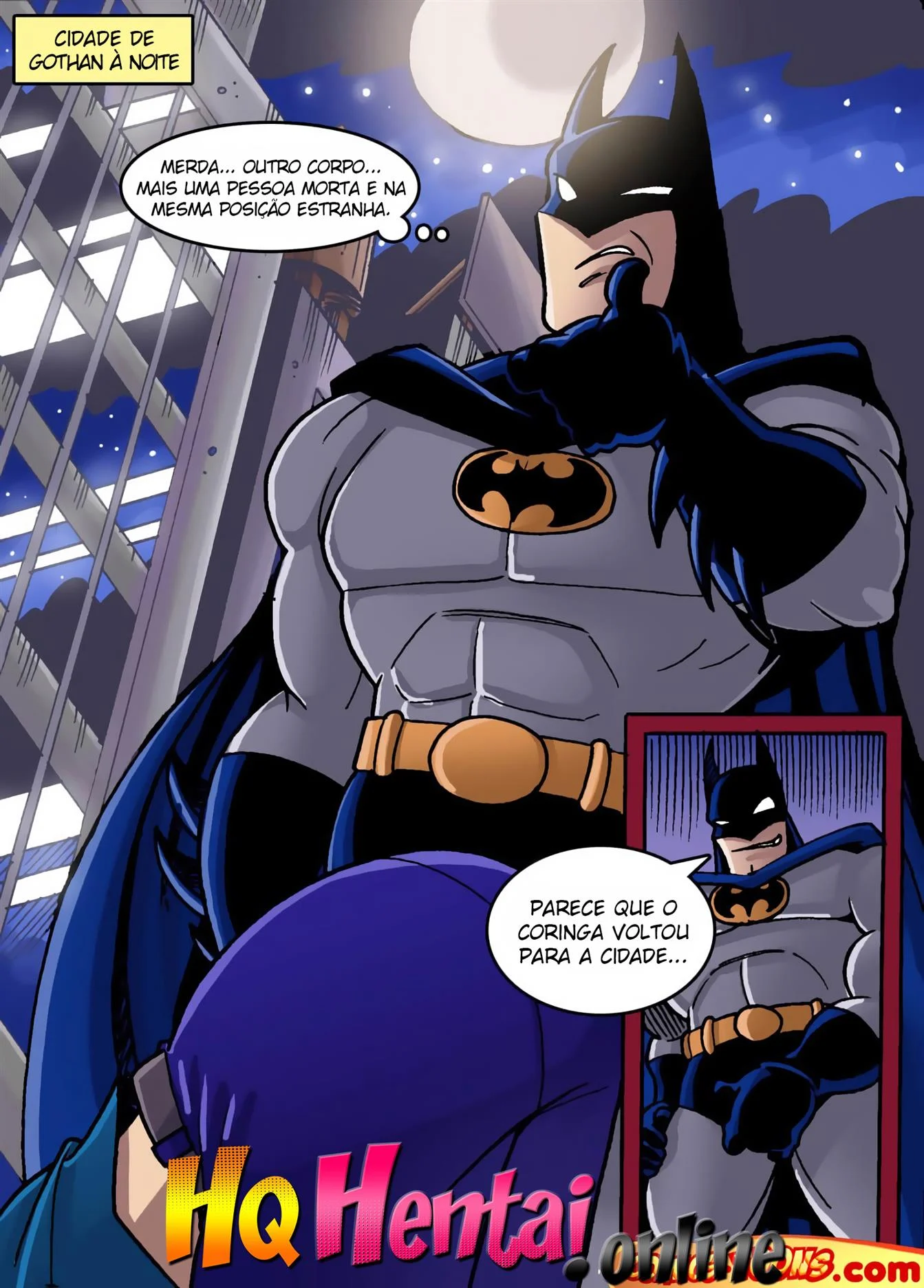 Batman no mundo sexual de Ravena – Anal – Português do Brasil