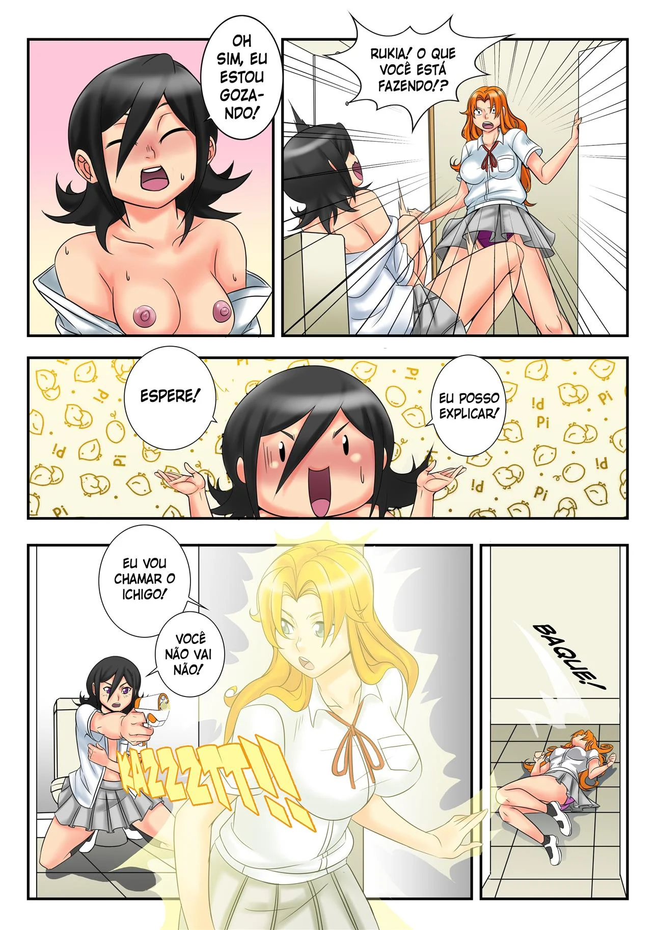 Bleach XXX 2 – Rukia Hentai – PT-BR