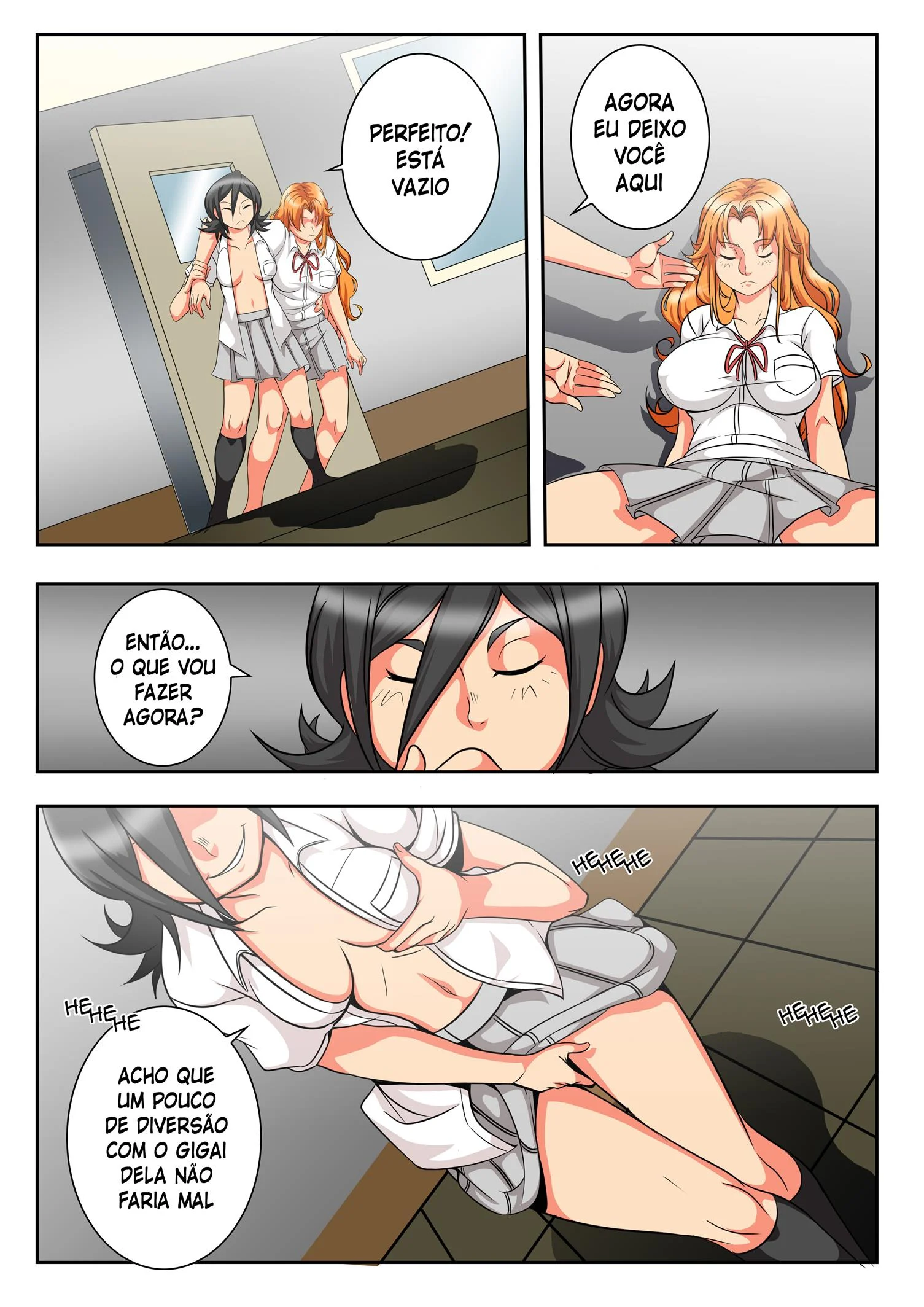 Bleach XXX 2 – Rukia Hentai – PT-BR