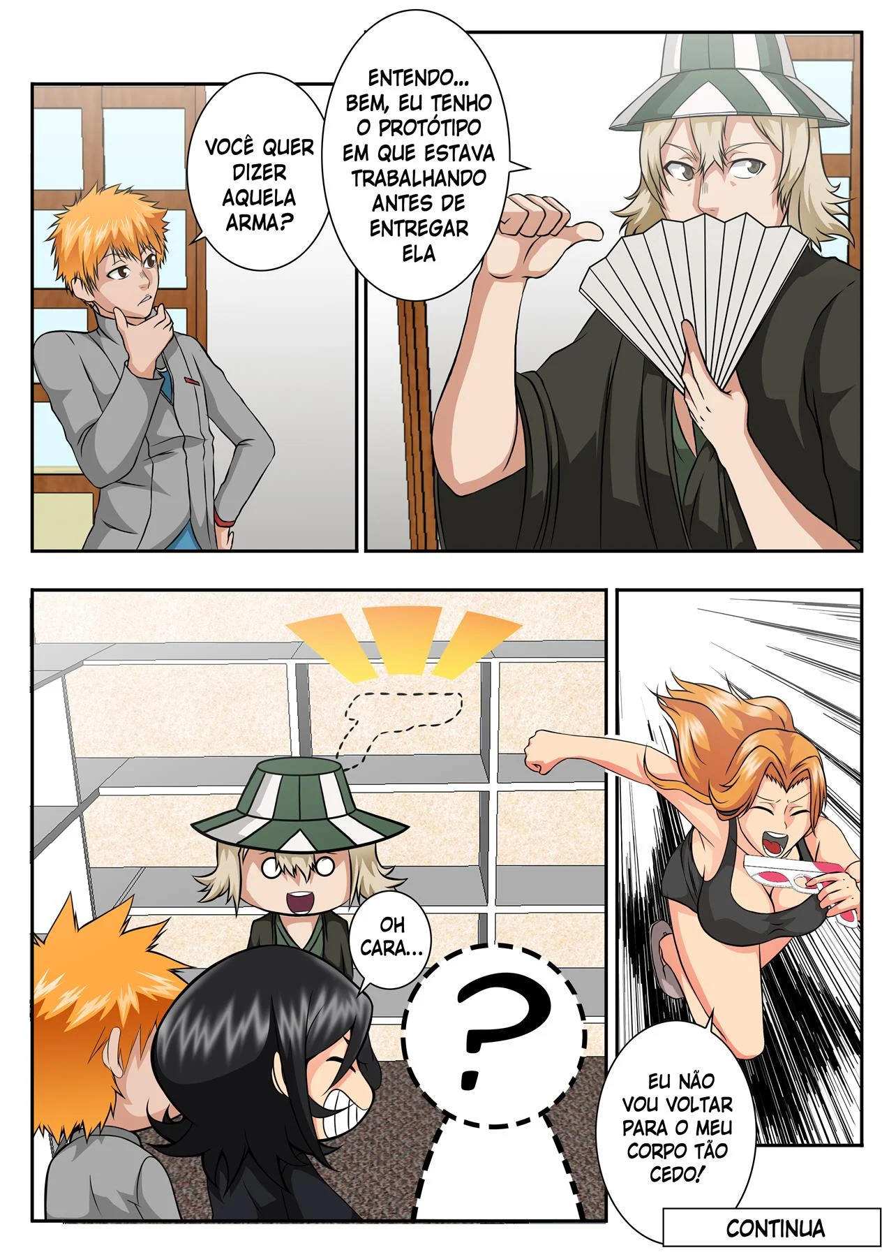 Bleach XXX 4 – Sirica – Desenho Erótico Bleach XXX 4 – Sirica – Desenho Erótico