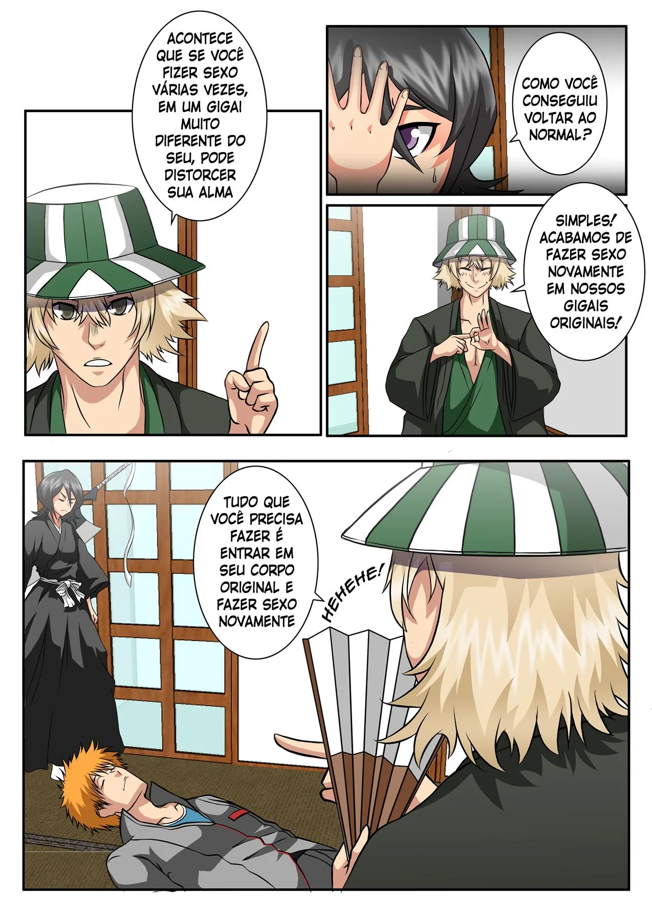 Bleach XXX 4 – Sirica – Desenho Erótico Bleach XXX 4 – Sirica – Desenho Erótico