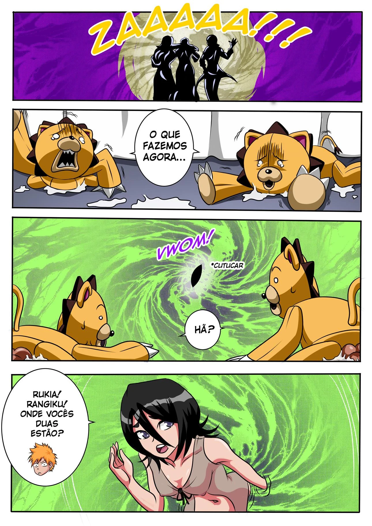 Bleach XXX 5.5 – hentai sem censura – Sexo em Desenho