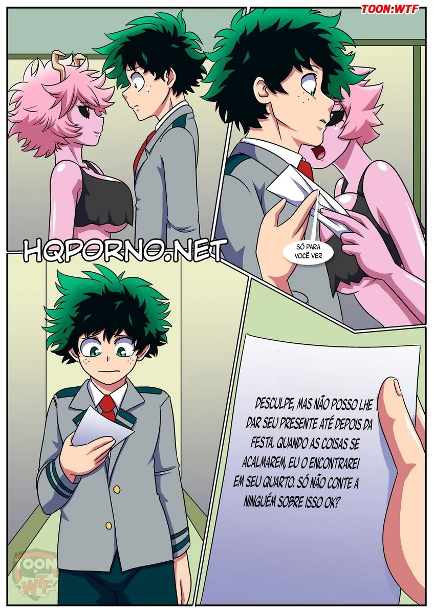 Boku no Hero HQ Grátis - Palcomix, Let Me Unwrap Your Gift