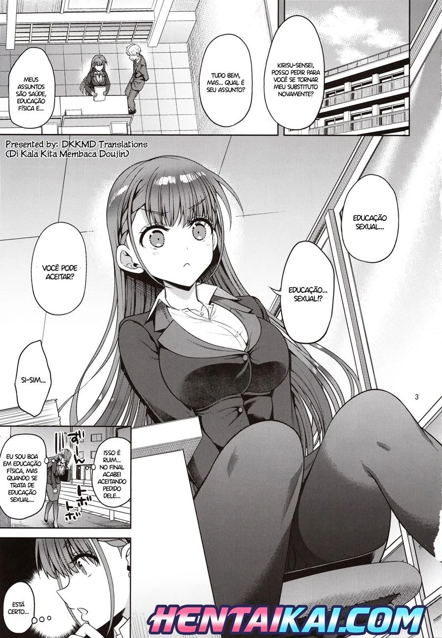 Bokutachi wa Benkyou ga Dekinai - Hentai Safada na Sala de Aula