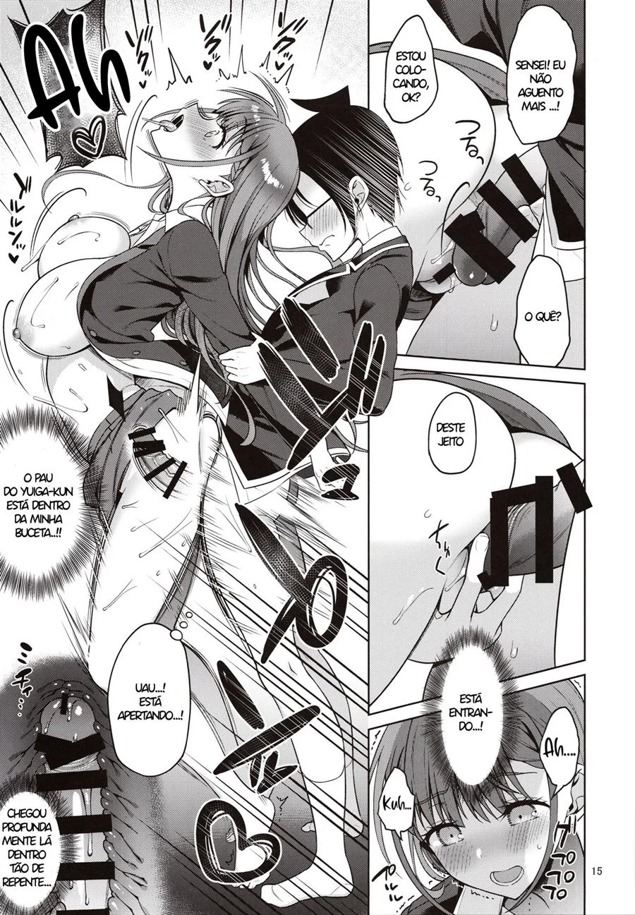 Bokutachi wa Benkyou ga Dekinai - Hentai Safada na Sala de Aula