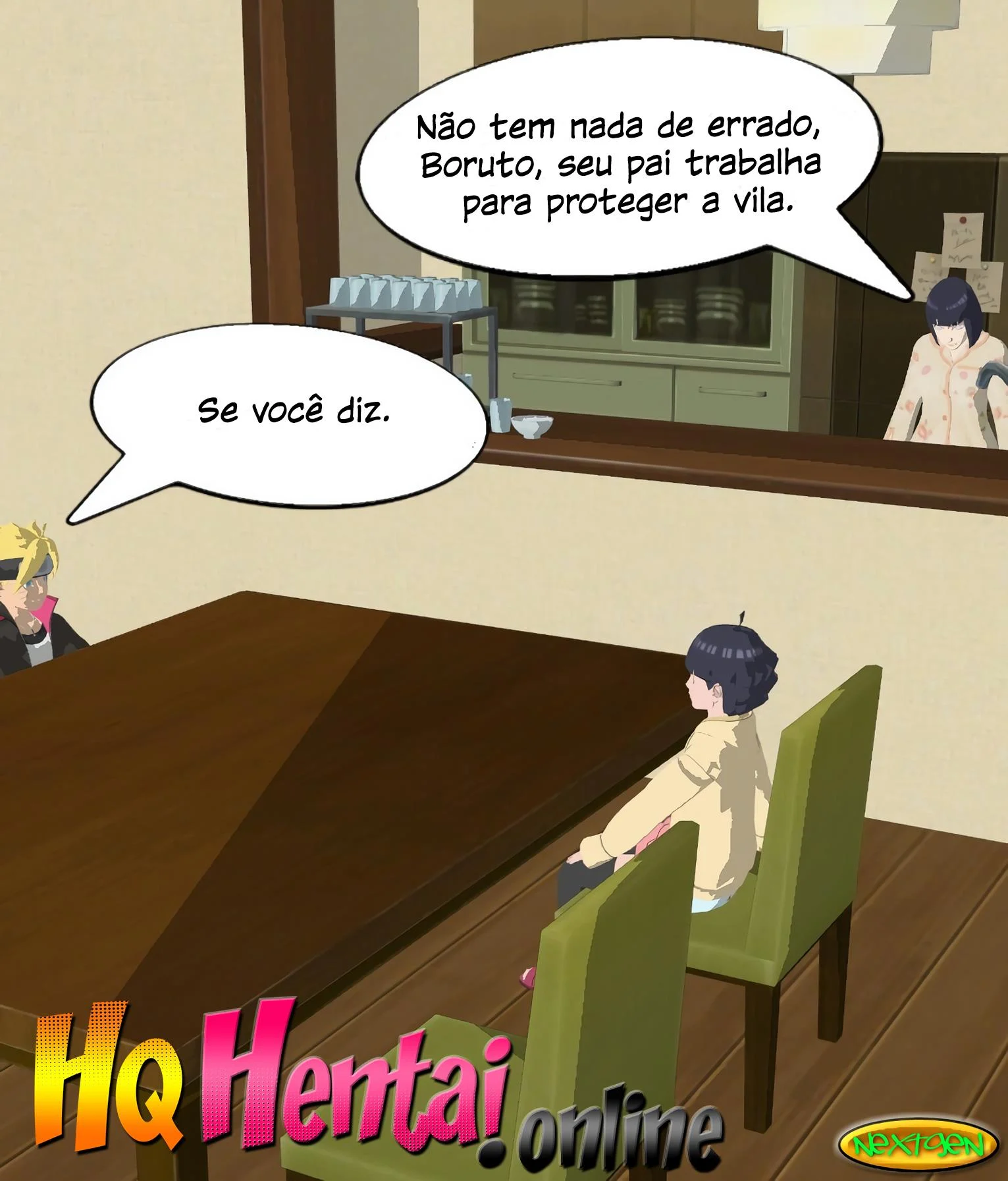 Boruto consegue foder a Mãe – Novinho – Sexo em Desenho
