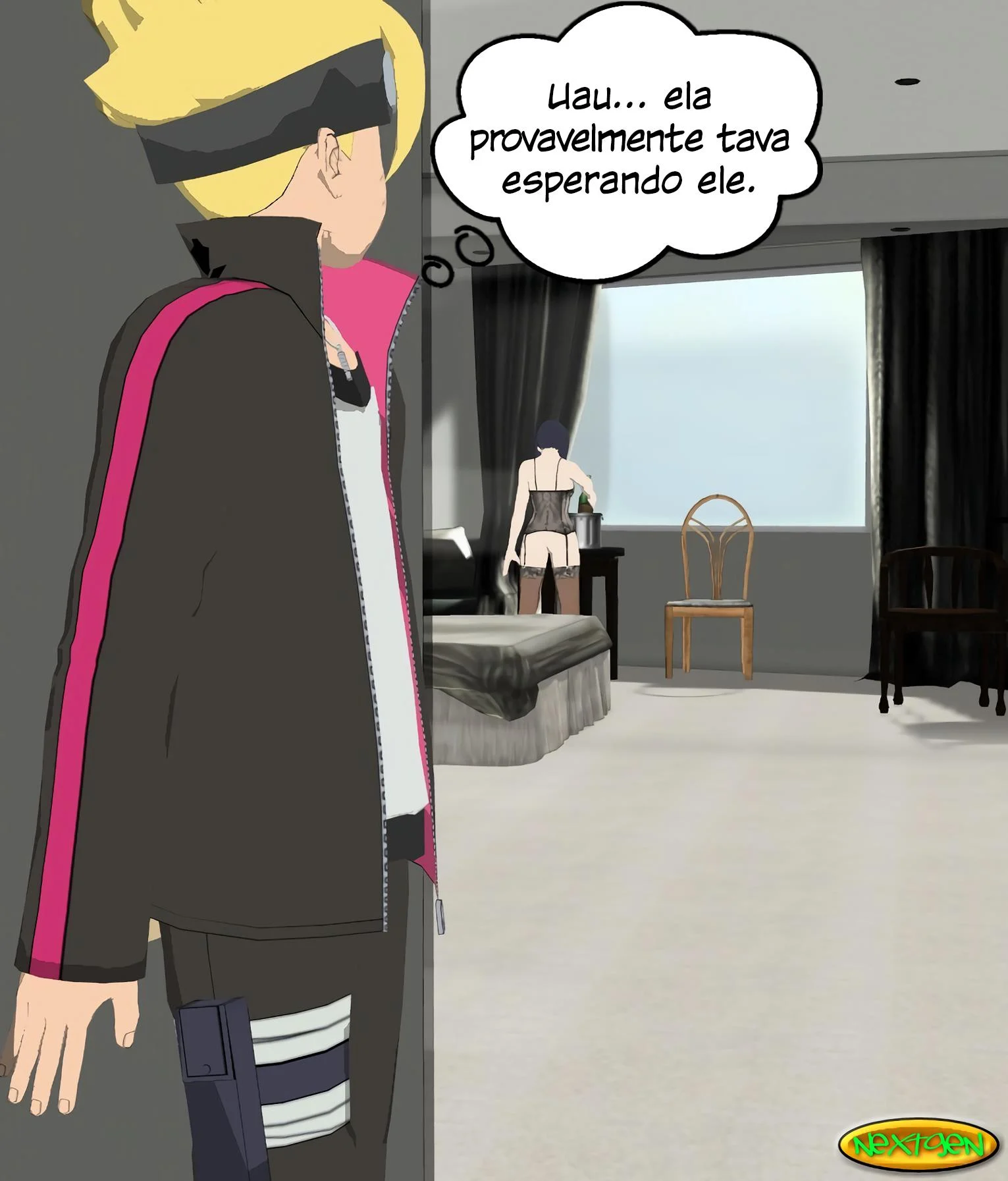 Boruto consegue foder a Mãe – Novinho – Sexo em Desenho