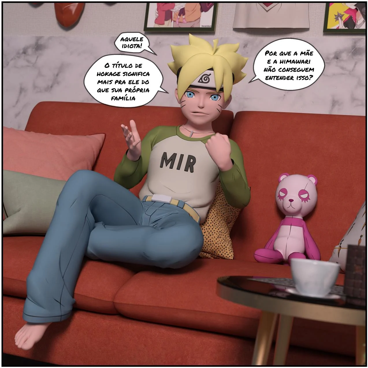 Boruto e o pergaminho do Jiraiya – Peitões – Quadrinho Completo Boruto e o pergaminho do Jiraiya – Peitões – Quadrinho Completo