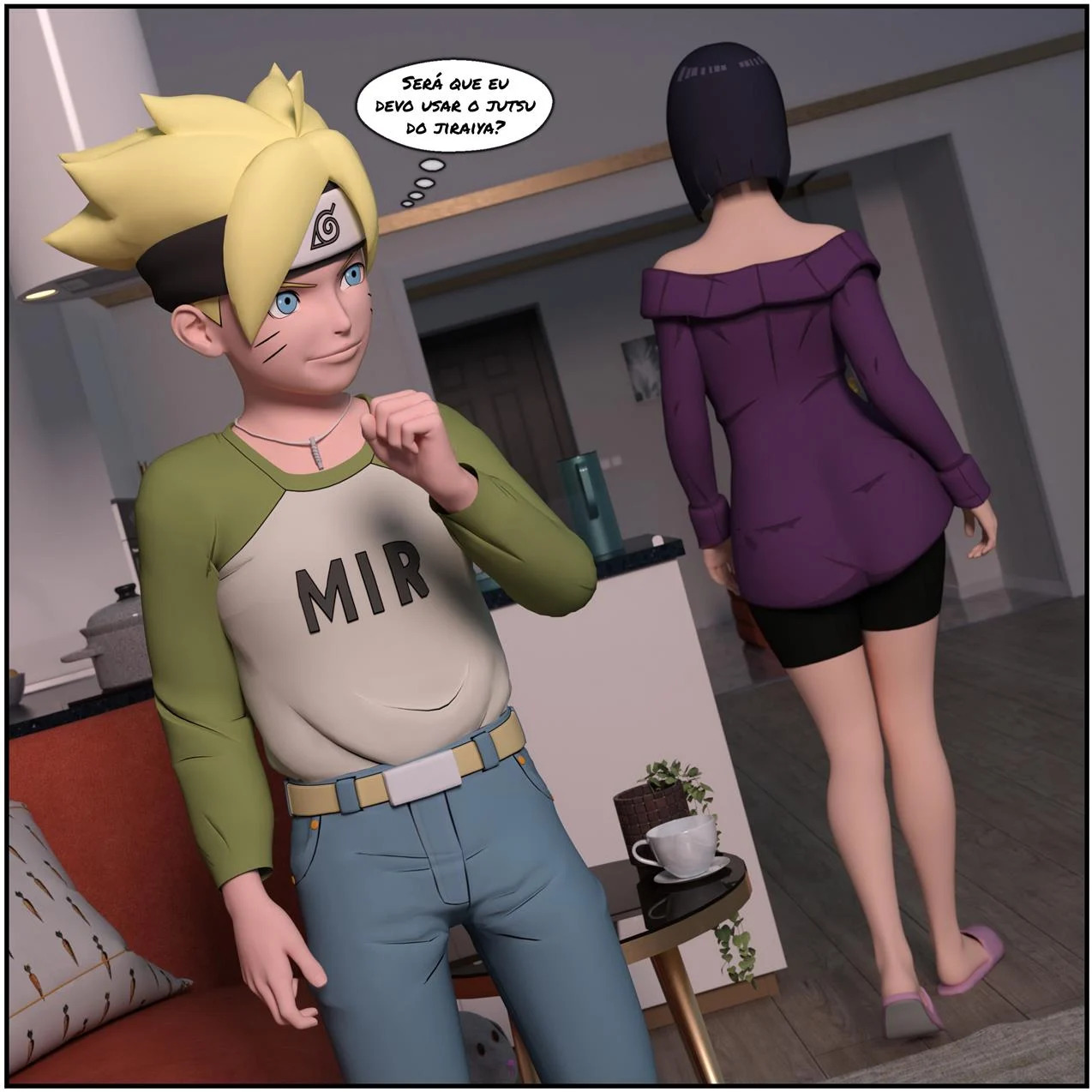 Boruto e o pergaminho do Jiraiya – Peitões – Quadrinho Completo Boruto e o pergaminho do Jiraiya – Peitões – Quadrinho Completo